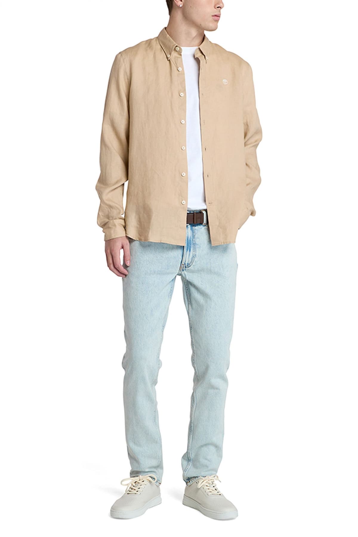 TIMBERLAND ΠΑΝΤΕΛΟΝΙ JEANS SLIM FIT SARGENT LAKE DENIM ΓΑΛΑΖΙΟ