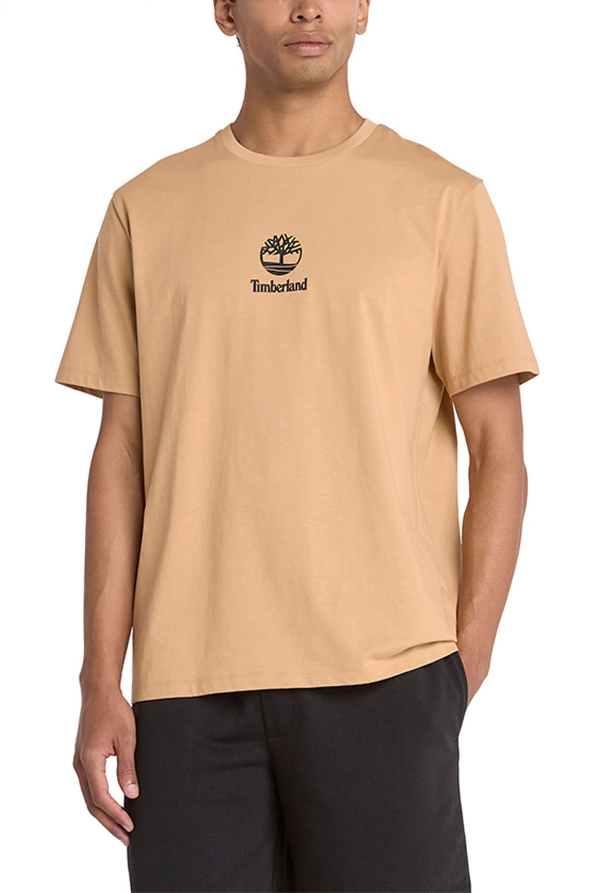 TIMBERLAND T-SHIRT AUTHENTIC FIT LOGO ΚΑΜΗΛΟ