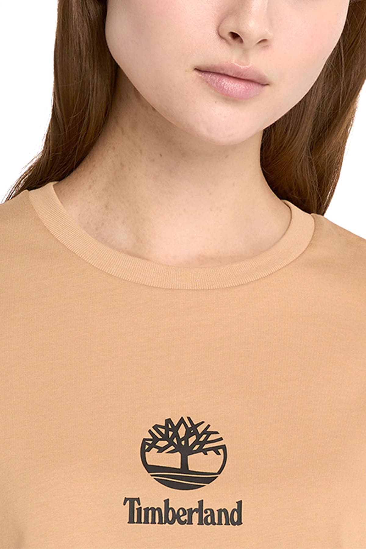 TIMBERLAND T-SHIRT AUTHENTIC FIT LOGO ΚΑΜΗΛΟ