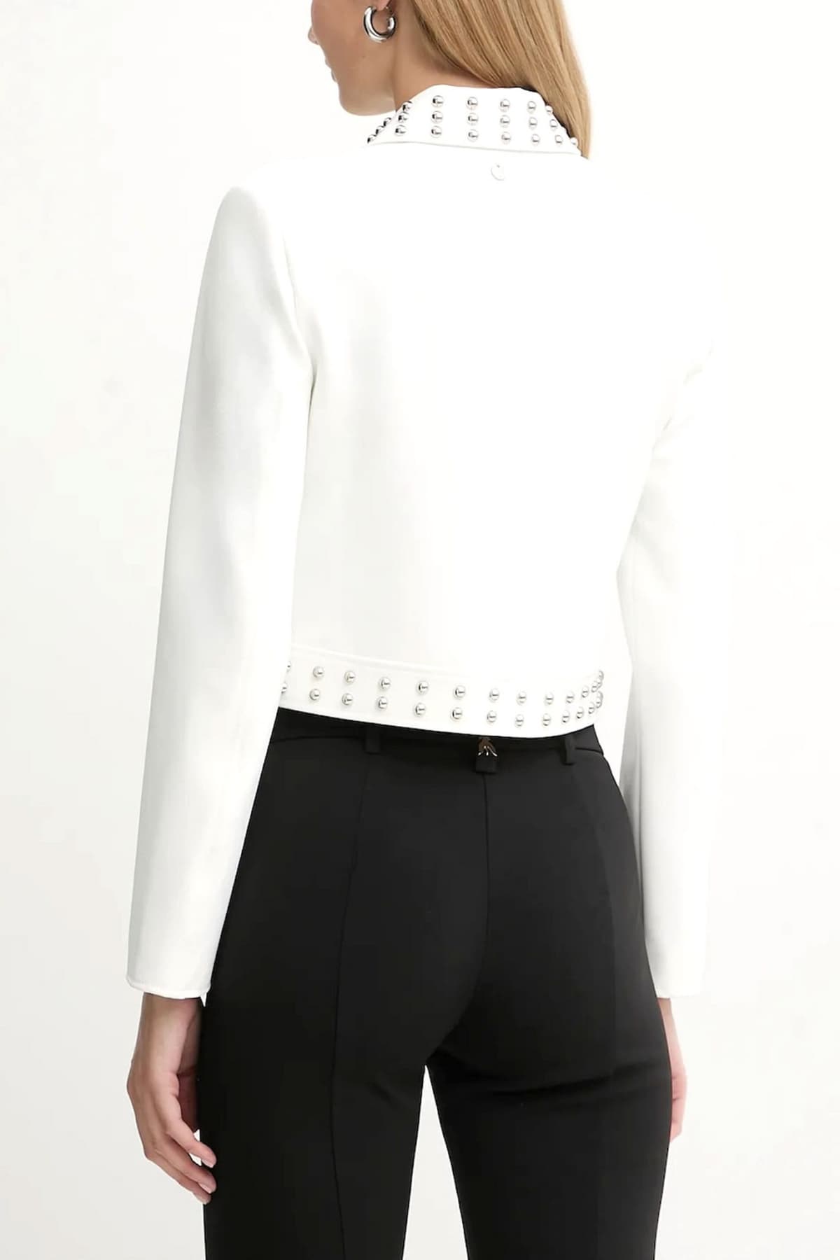 LIU-JO ΣΑΚΑΚΙ CROPPED ΚΟΥΜΠΙΑ ΛΕΠΤΟΜΕΡΕΙΕΣ ΤΡΟΥΚΣ ΕΚΡΟΥ