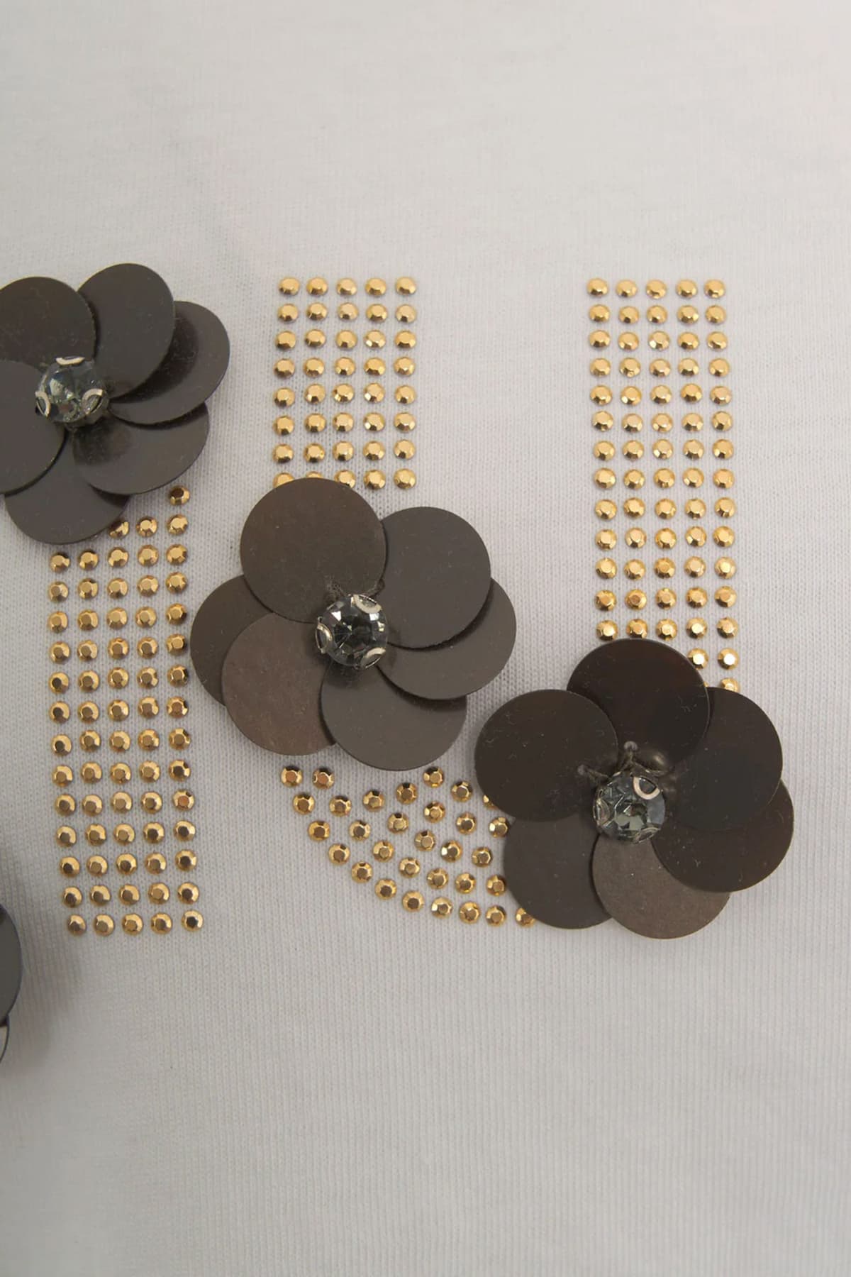 LIU-JO T-SHIRT LOGO ΣΤΡΑΣ ΛΕΥΚΟ