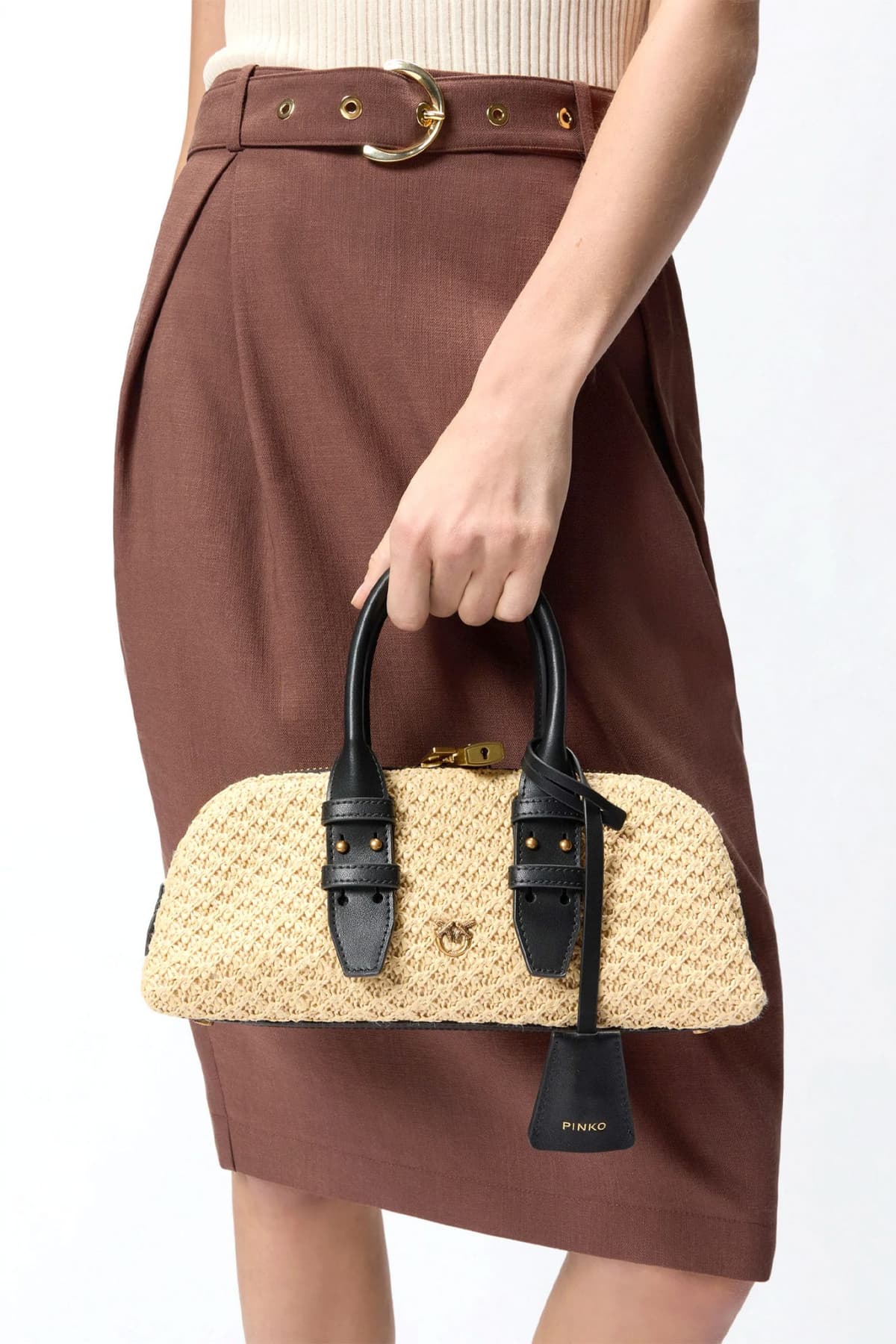 Women's Handbags Pinko Beige