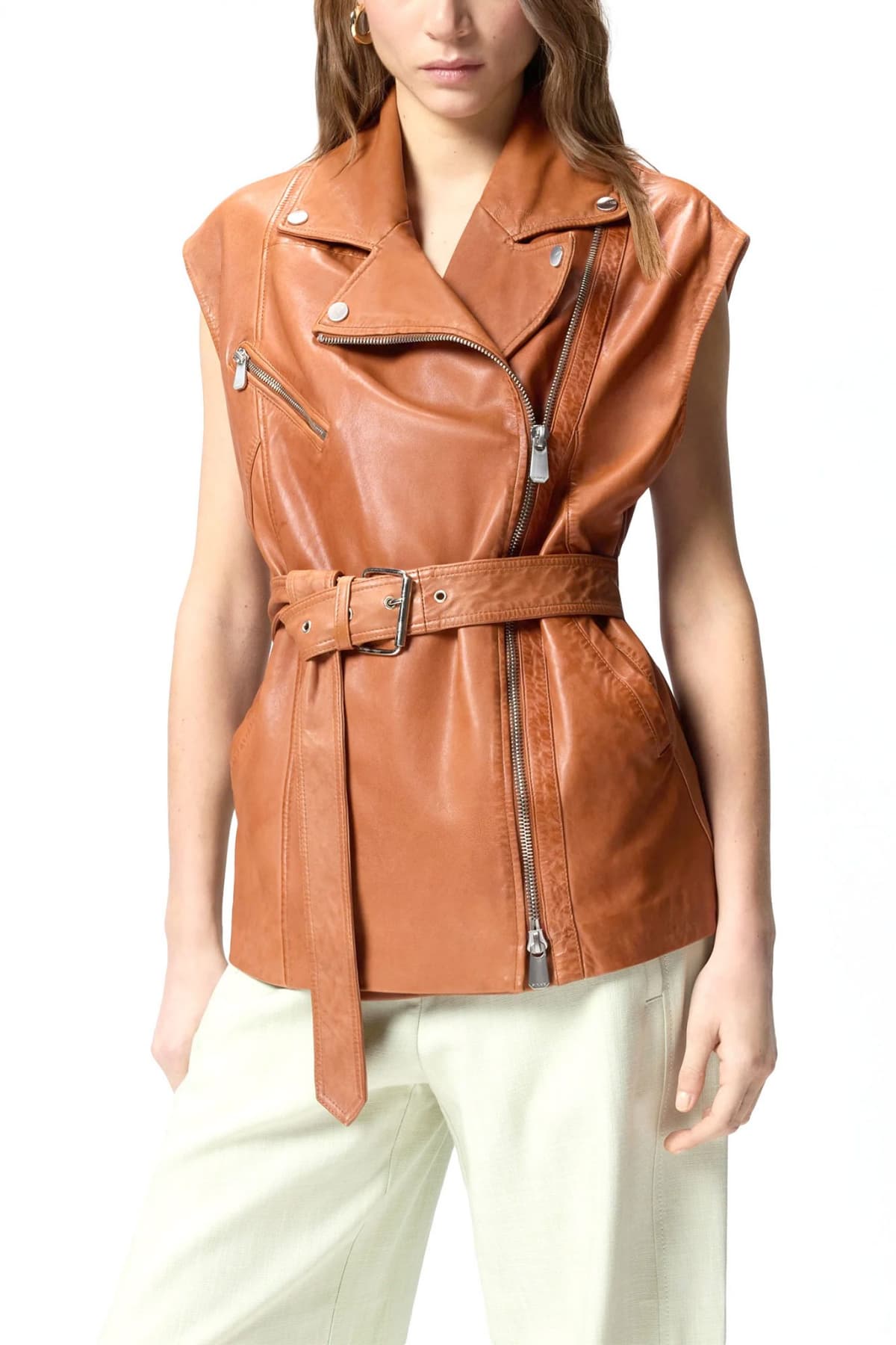 Women's Vests Pinko Brown