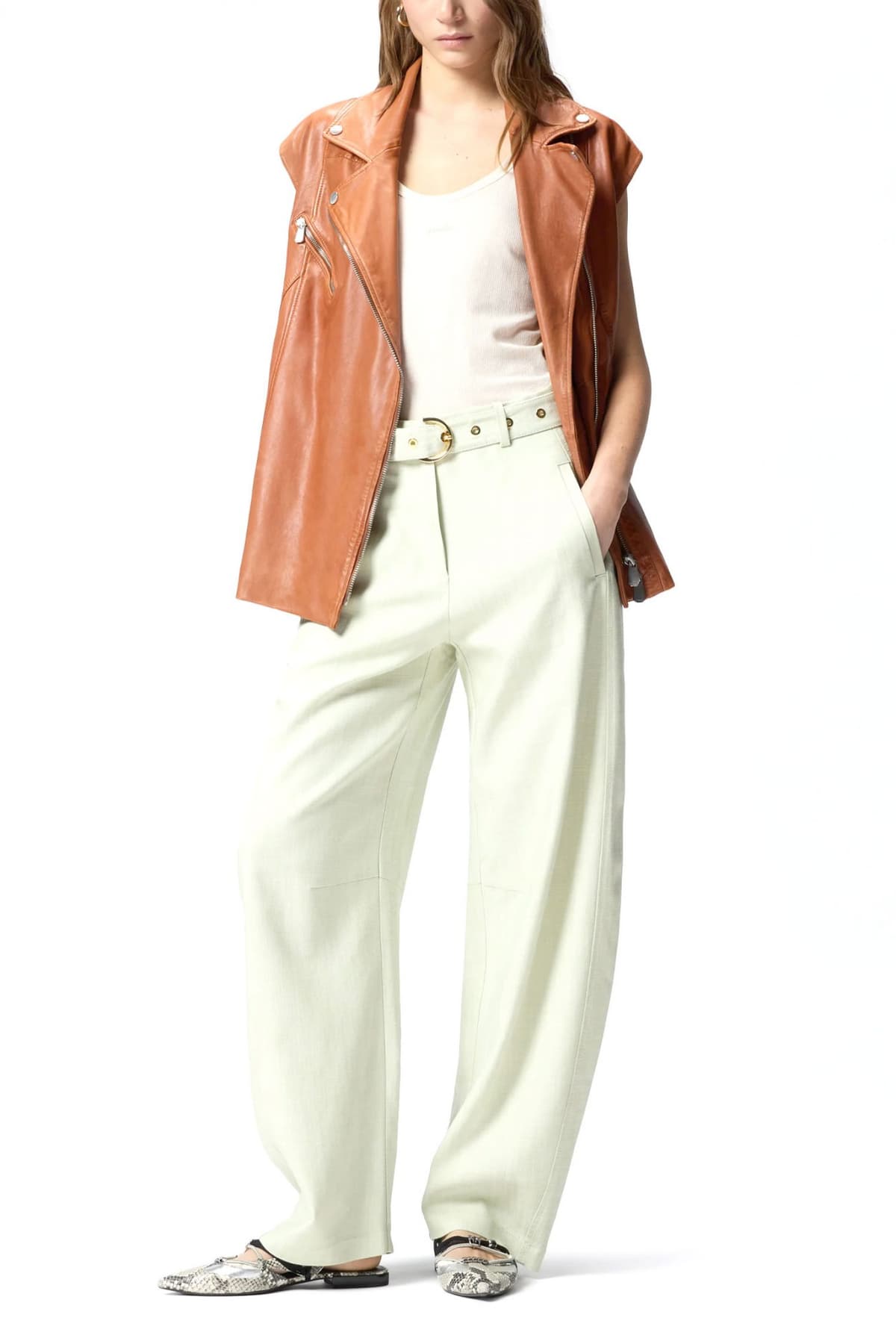 Women's Vests Pinko Brown