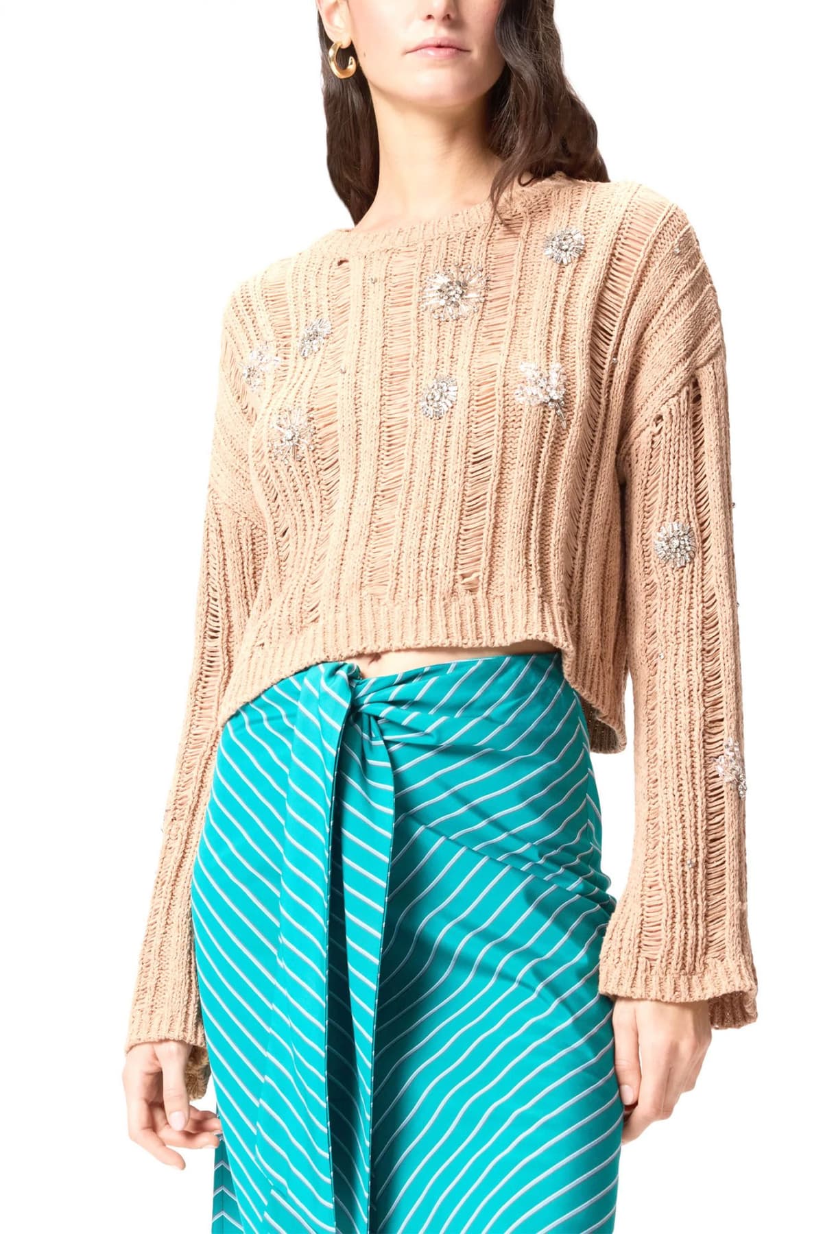 Women's Knitwear Pinko Beige