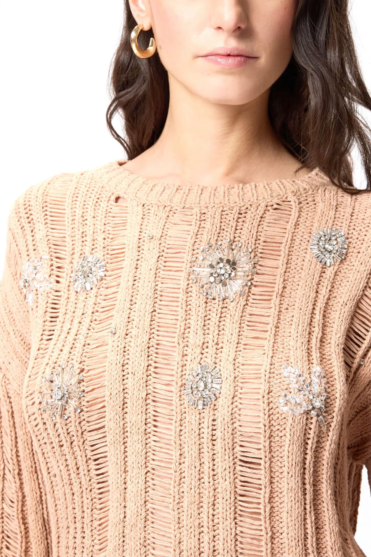 Women's Knitwear Pinko Beige