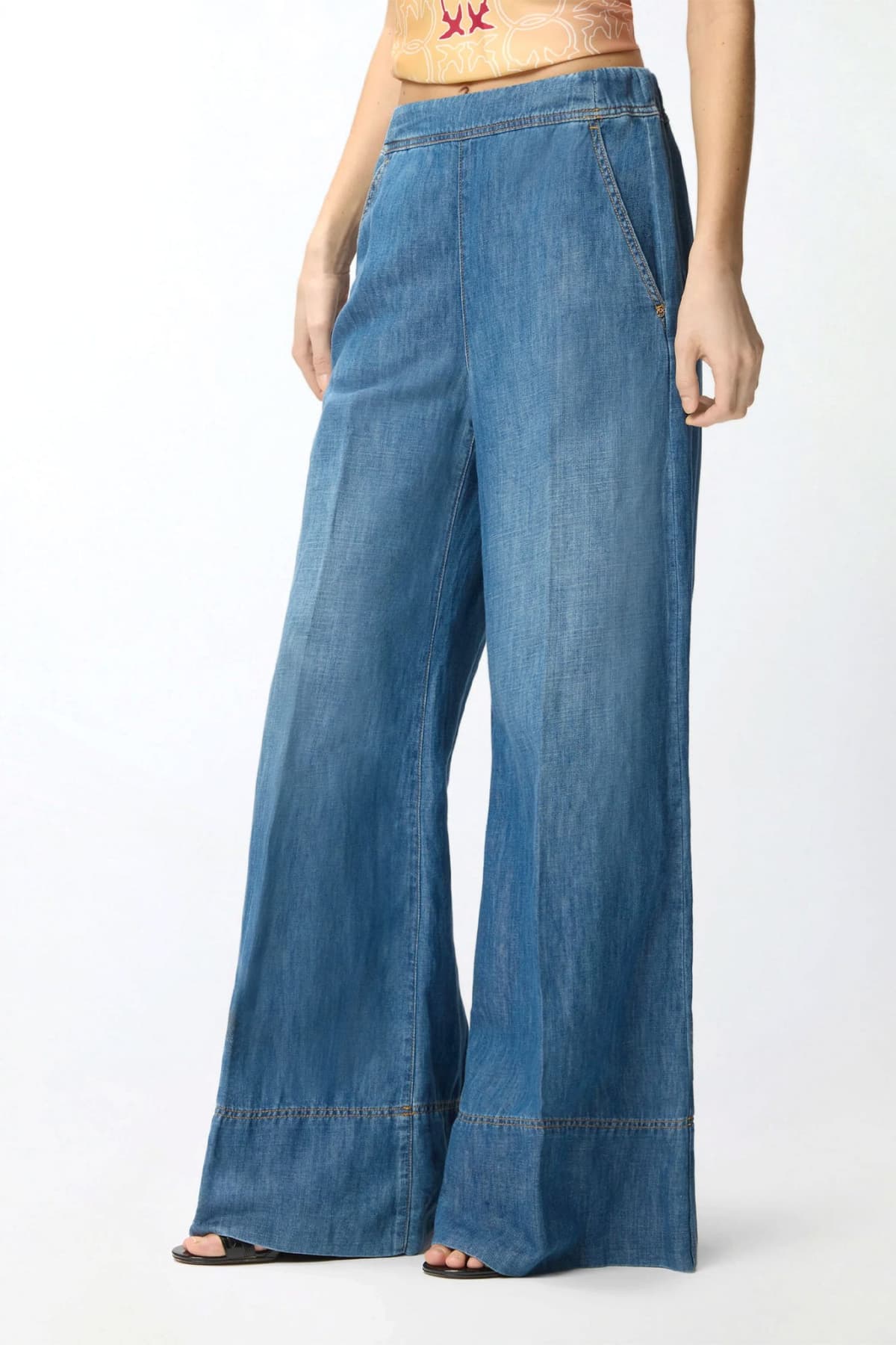 Women's Pants Pinko Blue