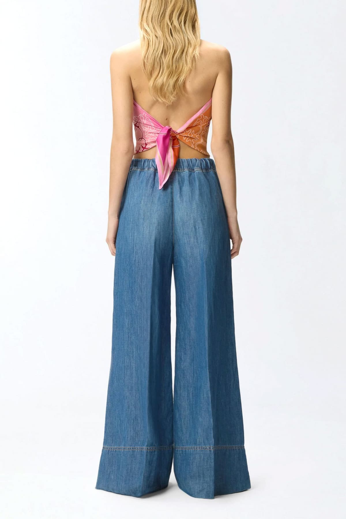 Women's Pants Pinko Blue