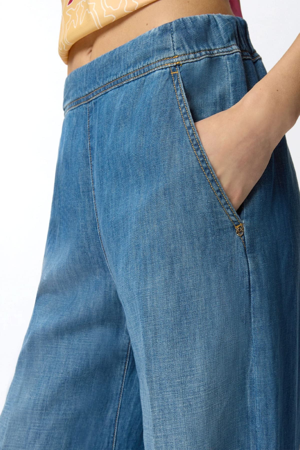 Women's Pants Pinko Blue