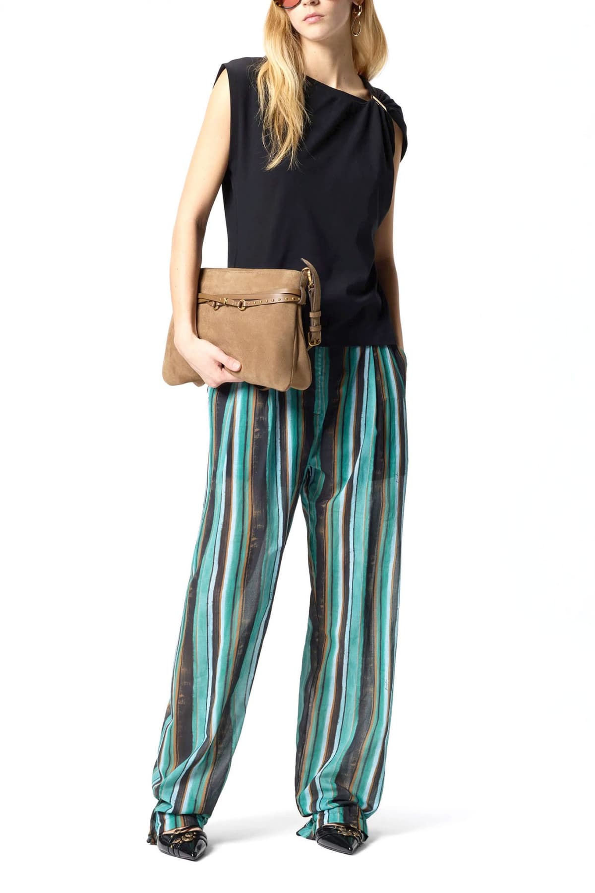 Women's T-Shirts Pinko Black