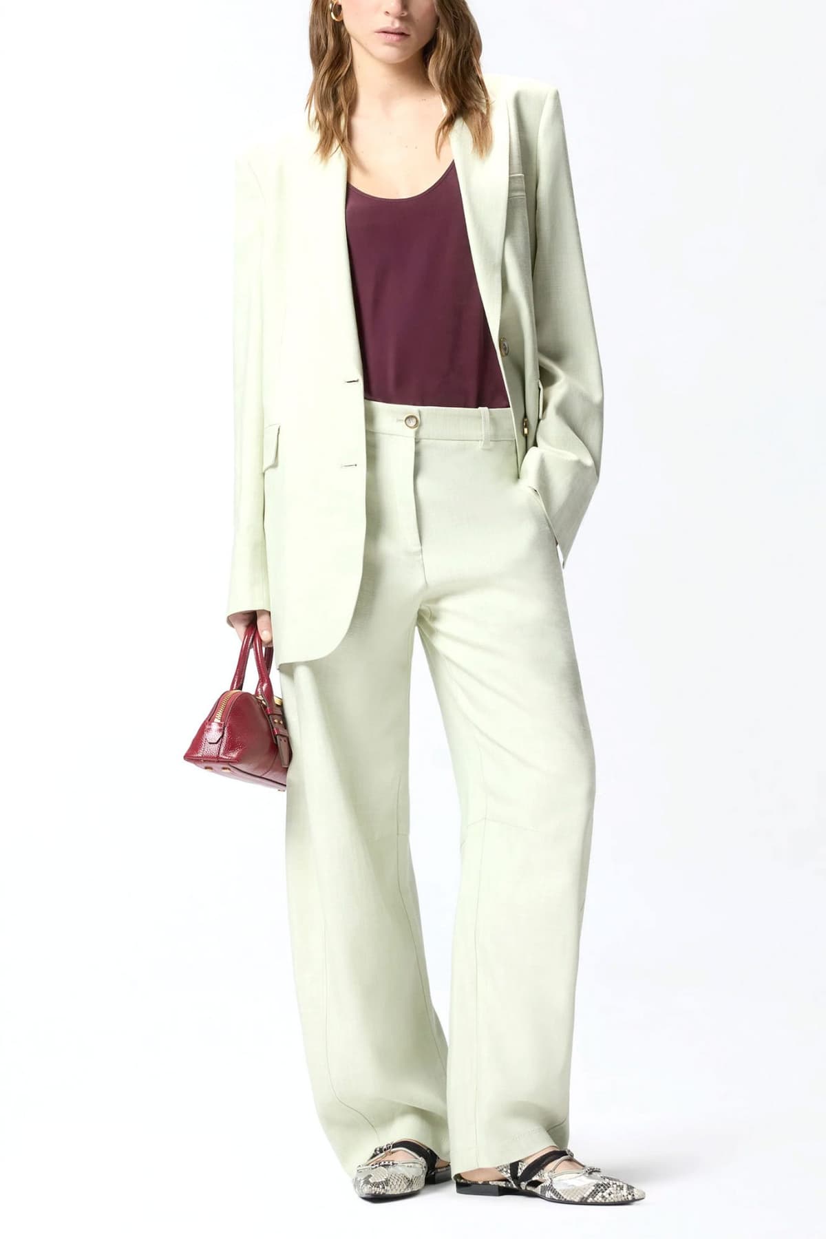 Women's Pants Pinko Beige