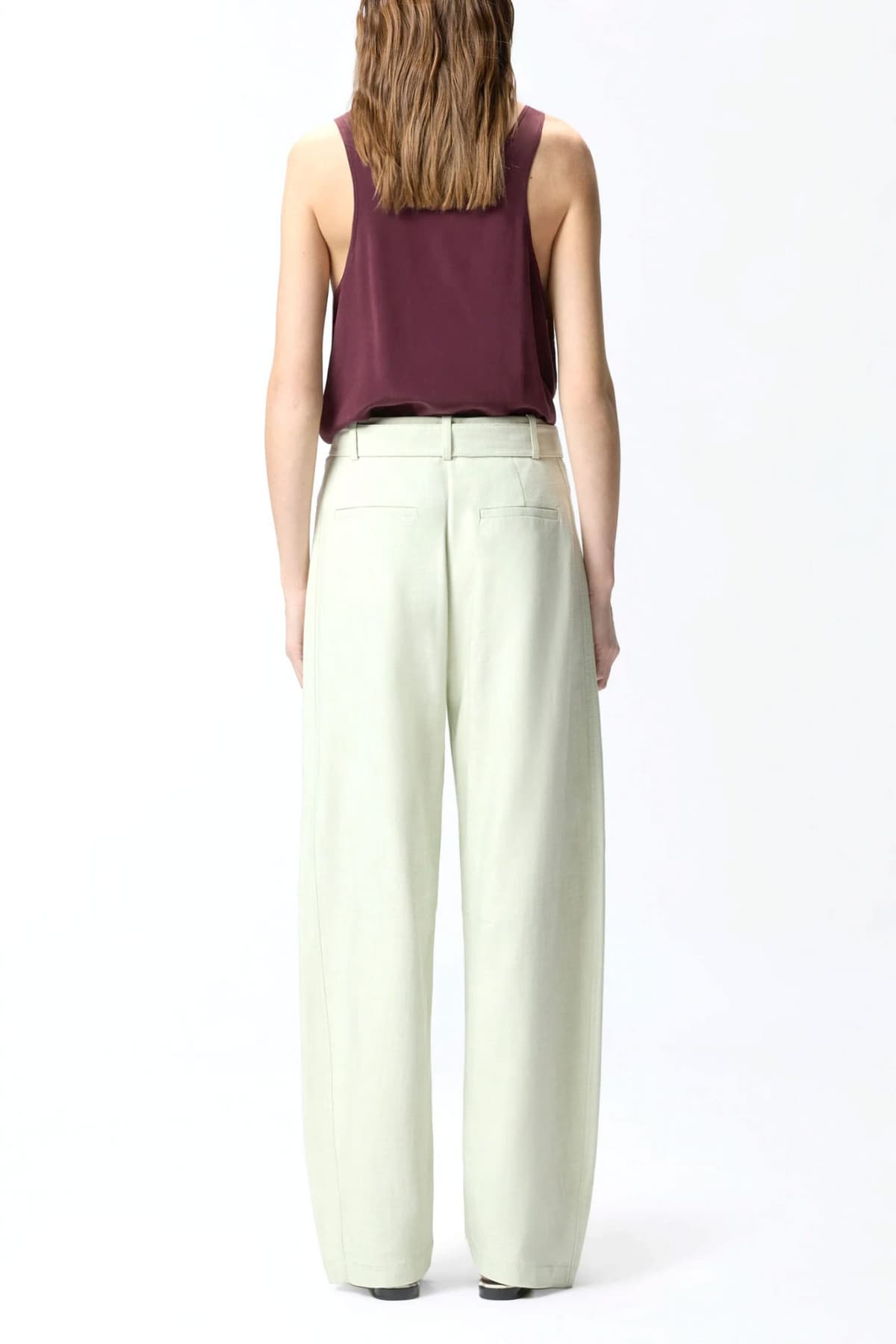 Women's Pants Pinko Beige