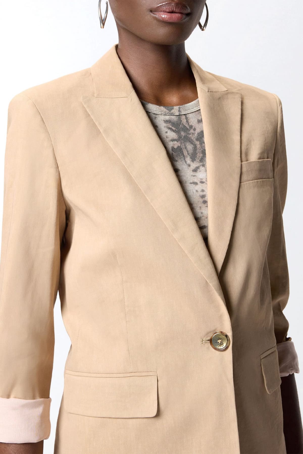Women's Blazers Pinko Beige