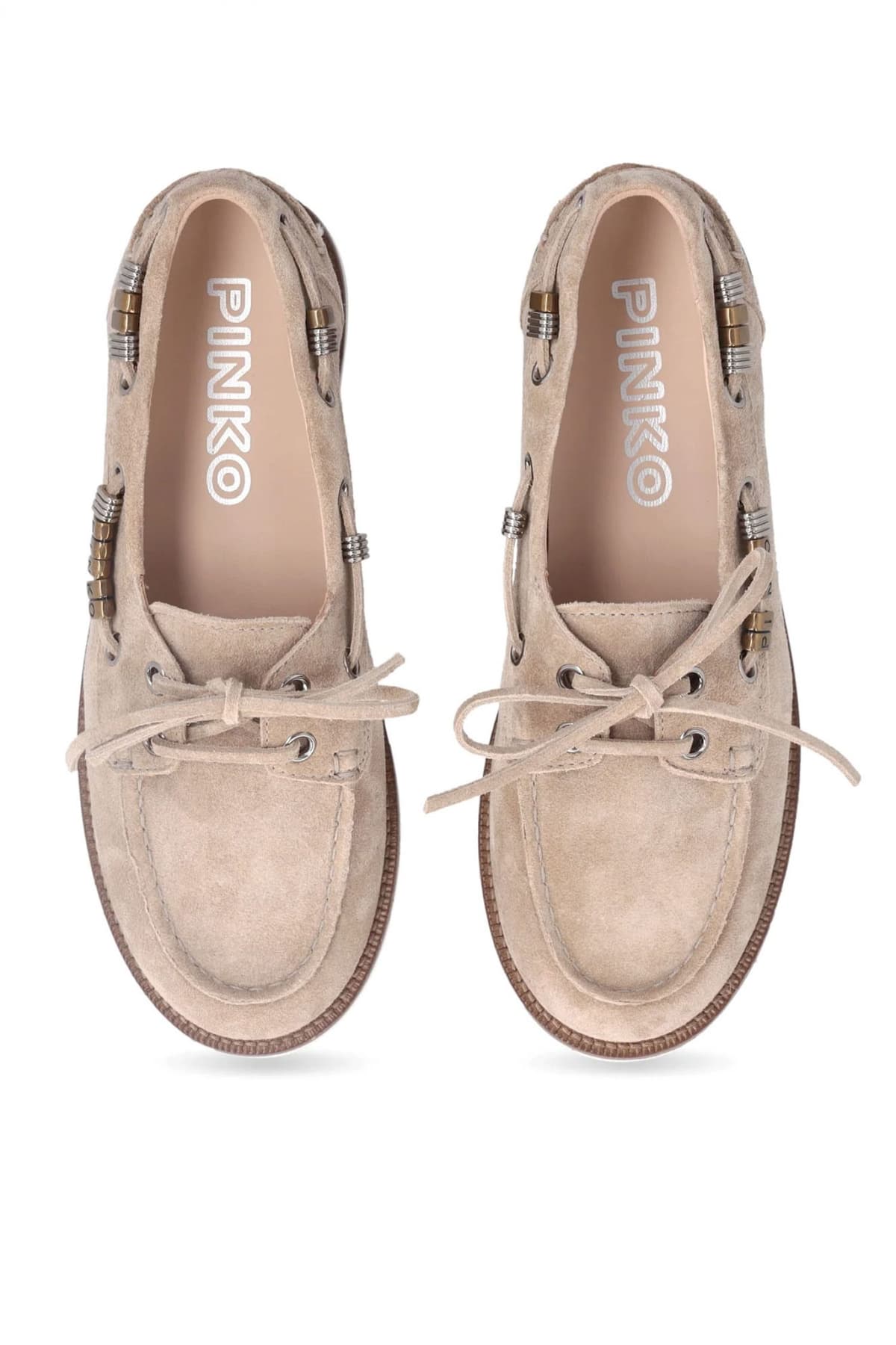 Women's Loafers Pinko Beige