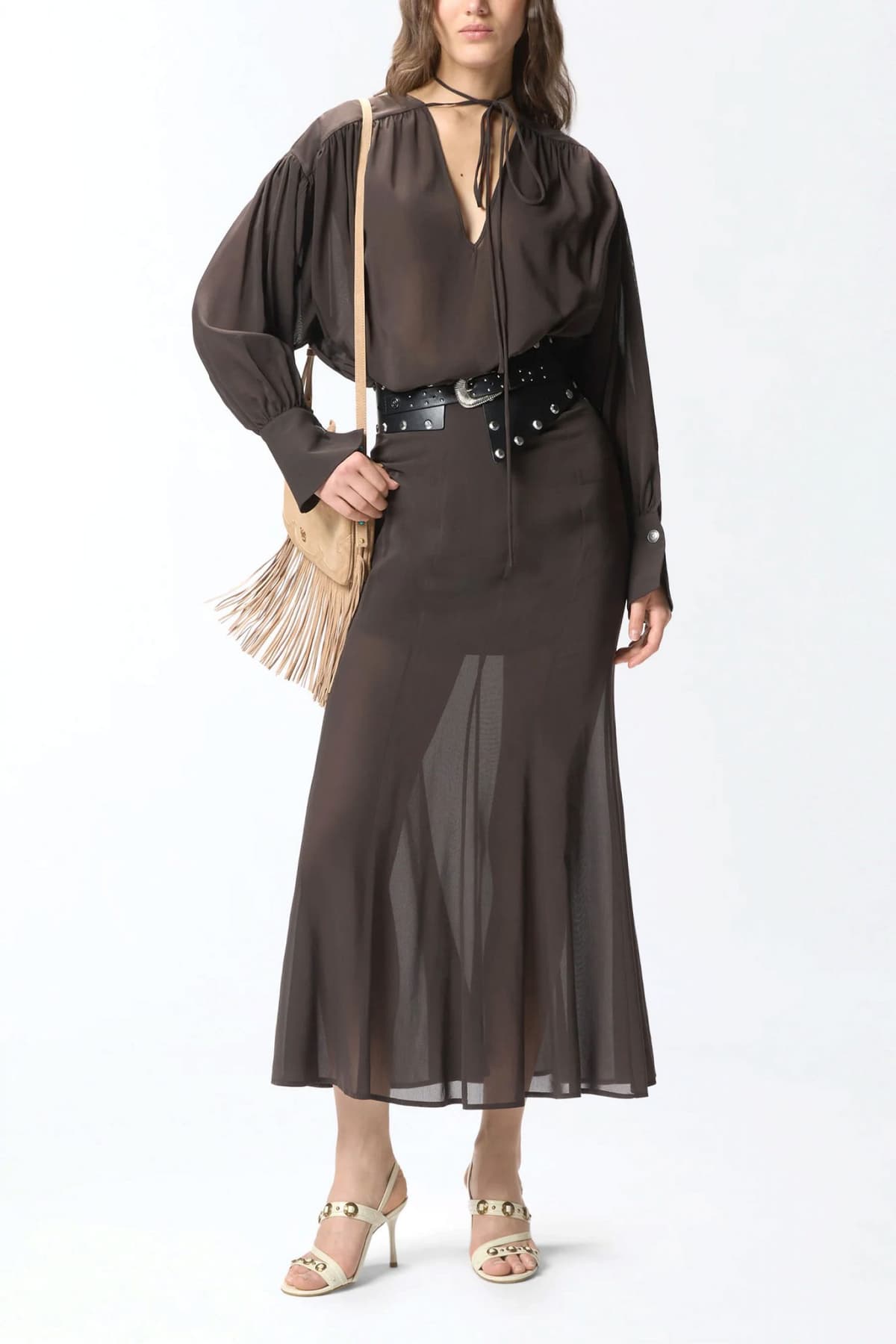 Women's Tops Pinko Brown