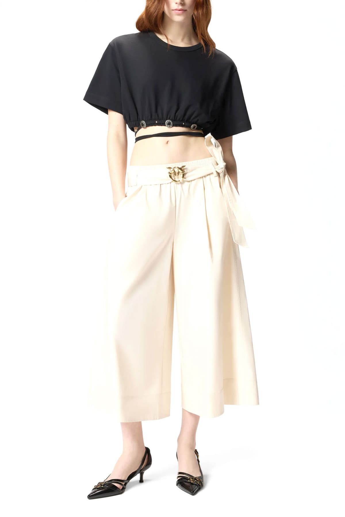 Women's T-Shirts Pinko Black