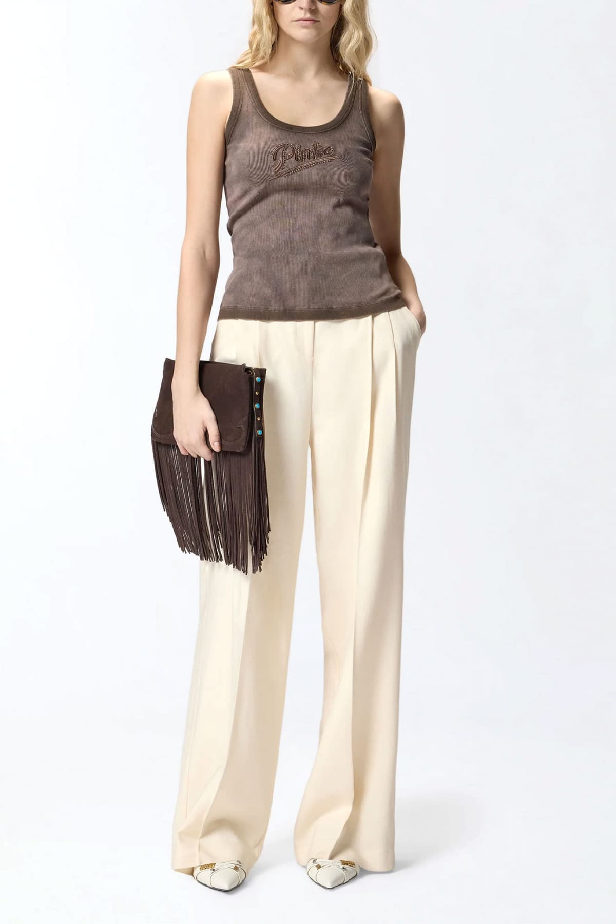 Women's Tops Pinko Brown