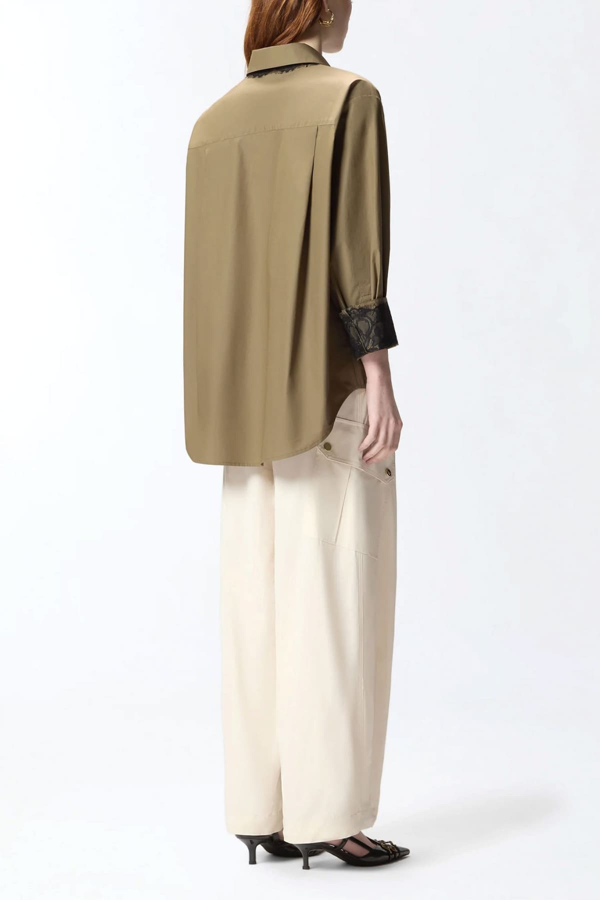 Women's Shirts Pinko Khaki