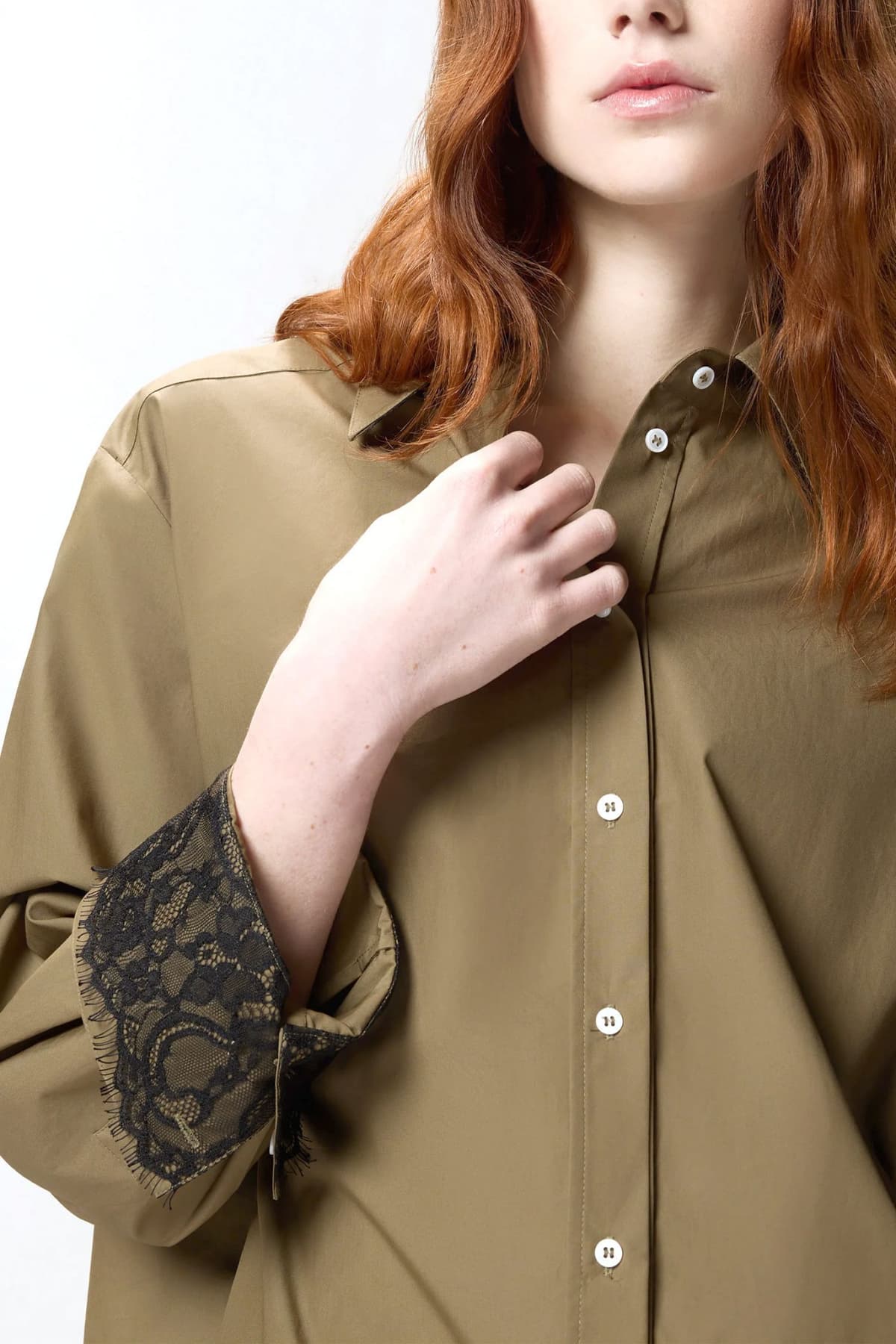 Women's Shirts Pinko Khaki