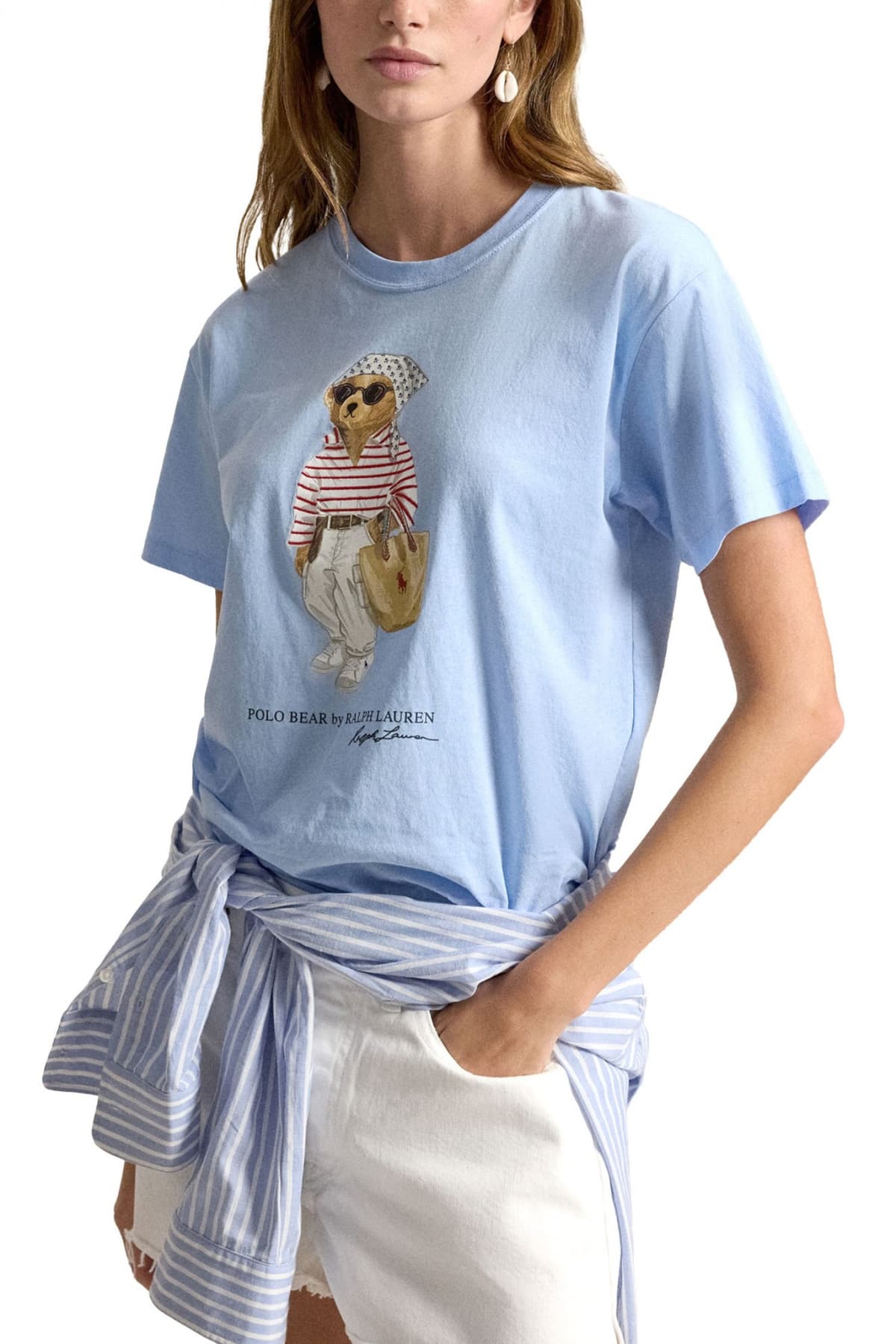 Women's T-Shirts Ralph Lauren Blue