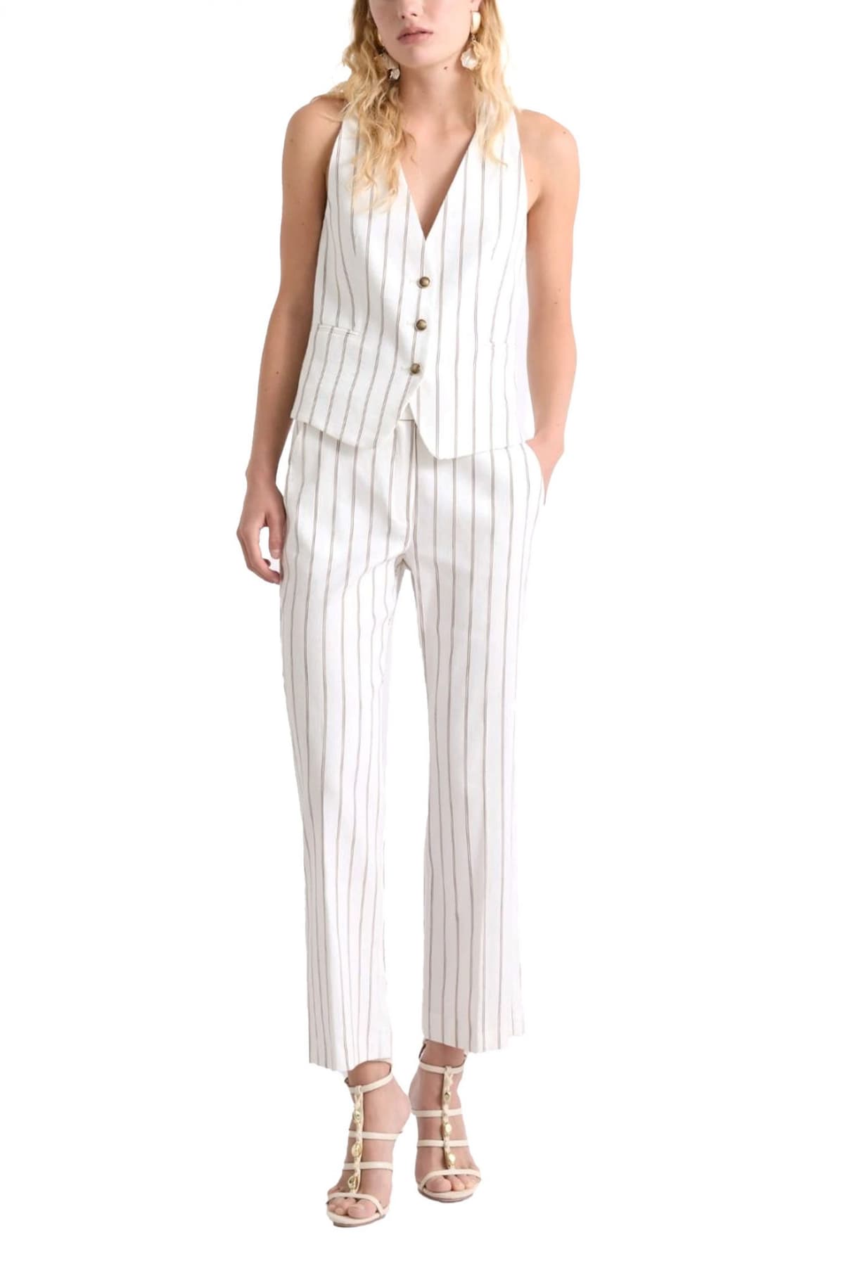 Women's Pants Marella Ecru