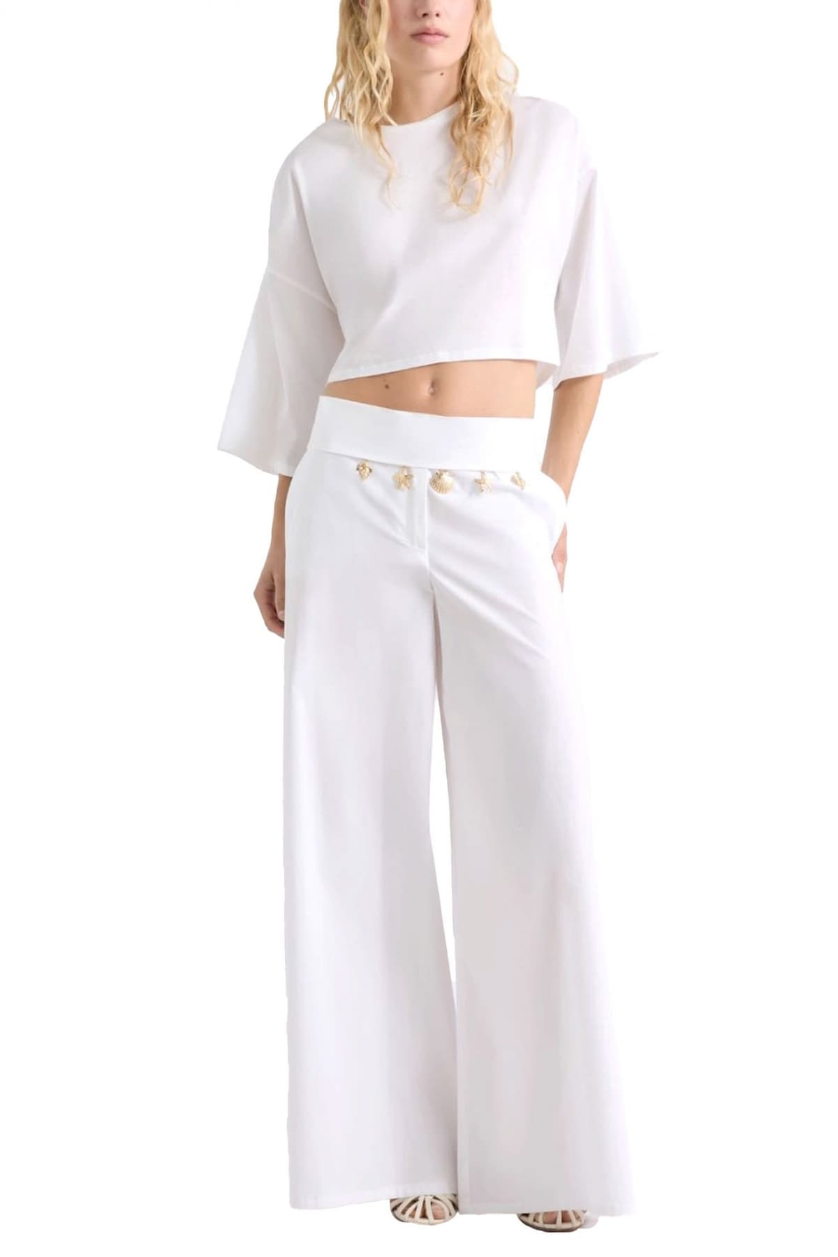 Women's Pants Marella White