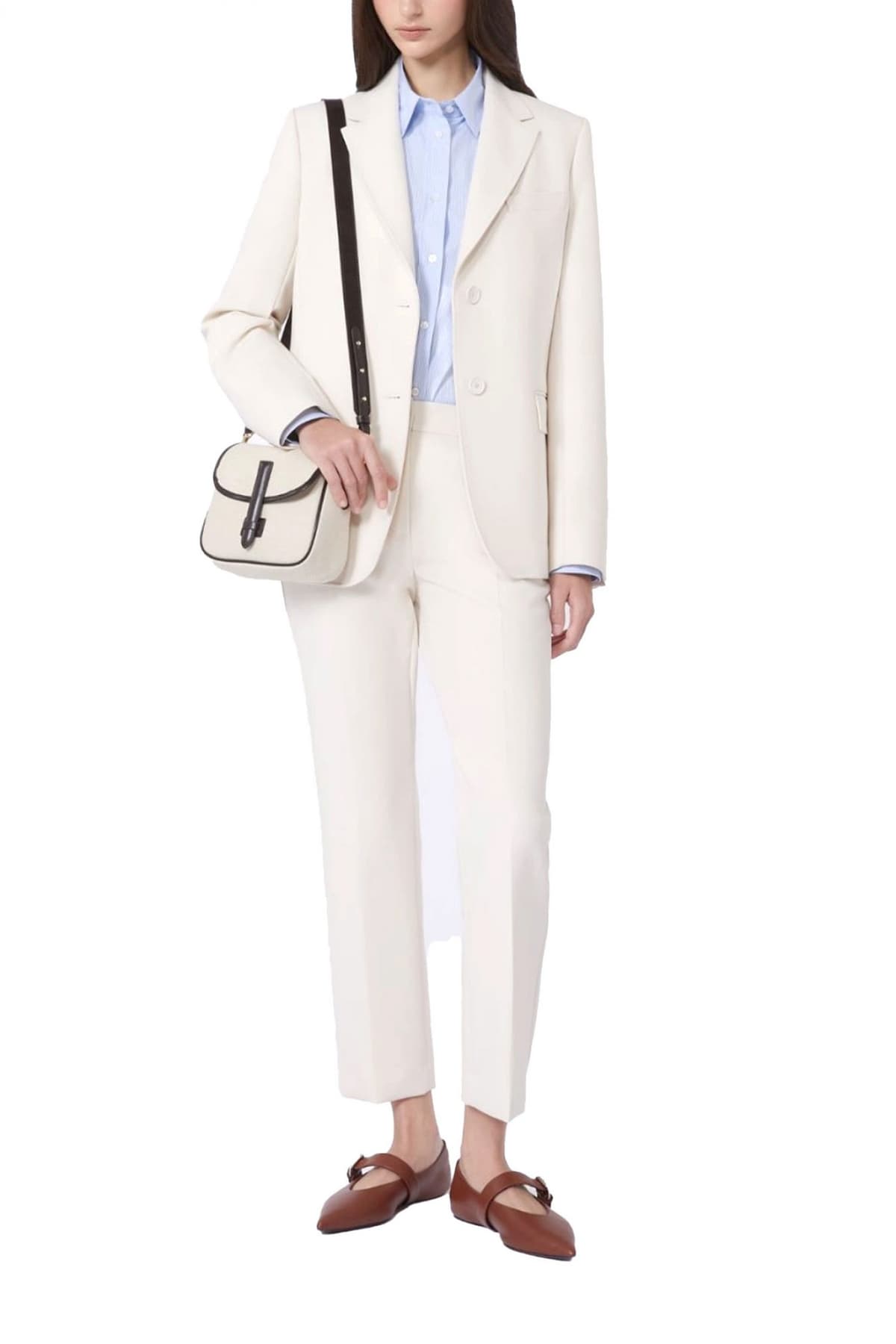 Women's Blazers Max Mara Weekend Ecru