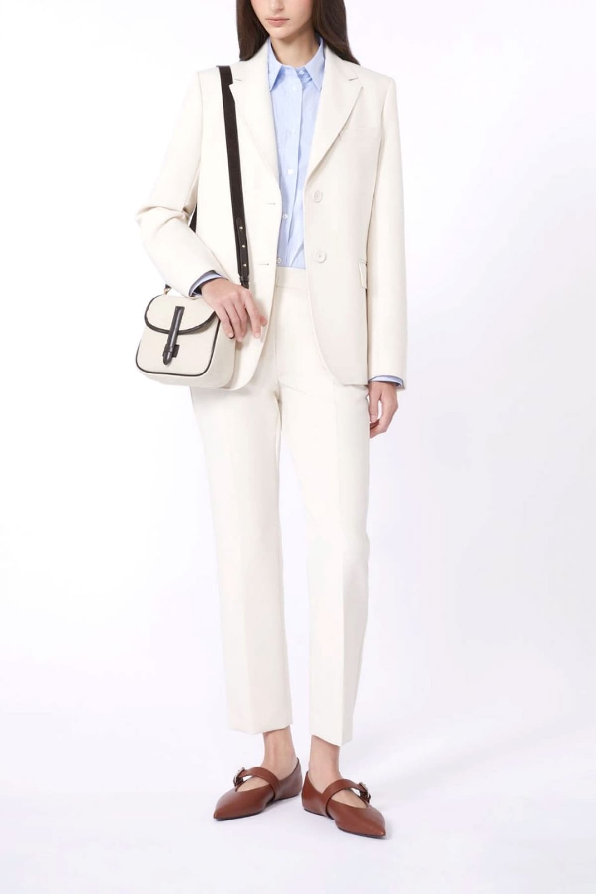 Women's Pants Max Mara Weekend Ecru