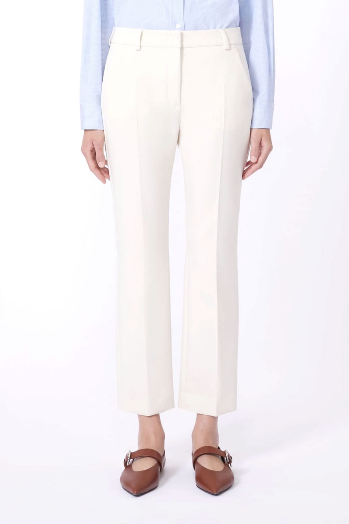 Women's Pants Max Mara Weekend Ecru