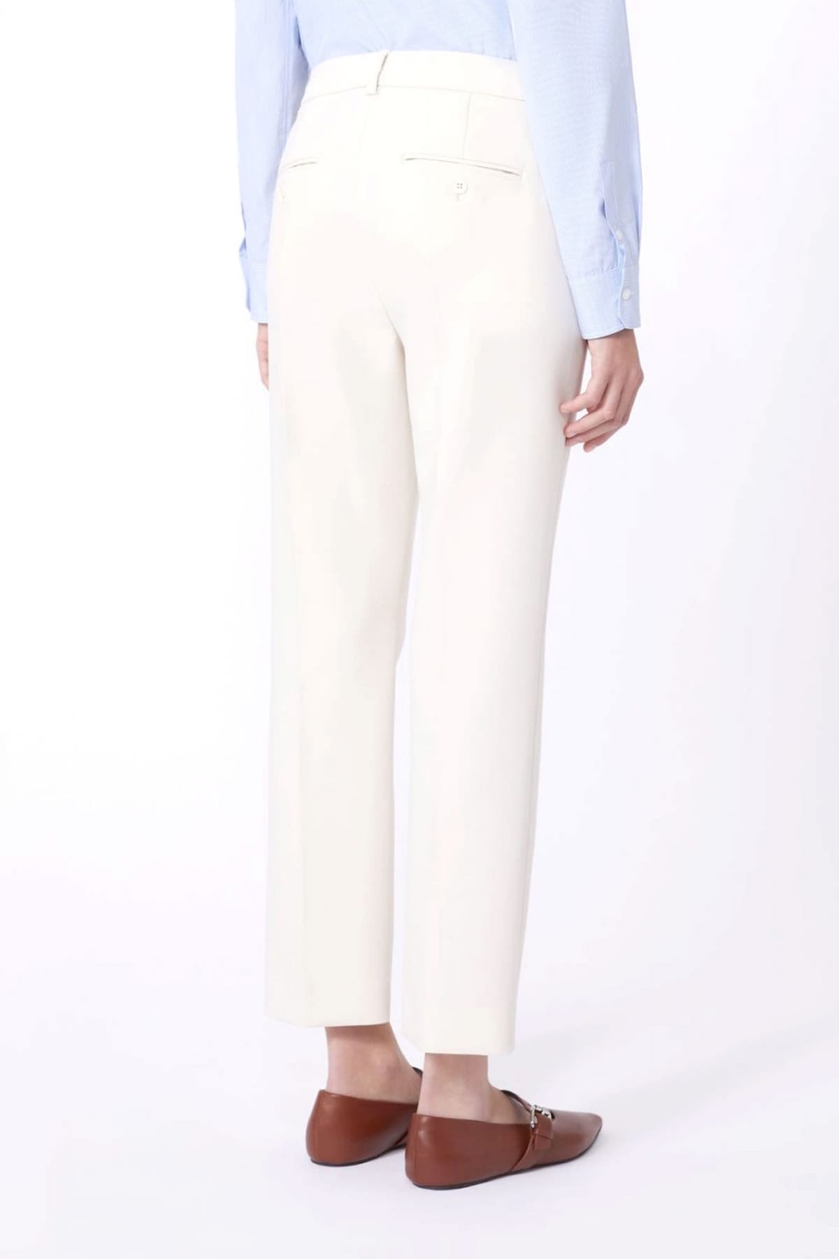 Women's Pants Max Mara Weekend Ecru