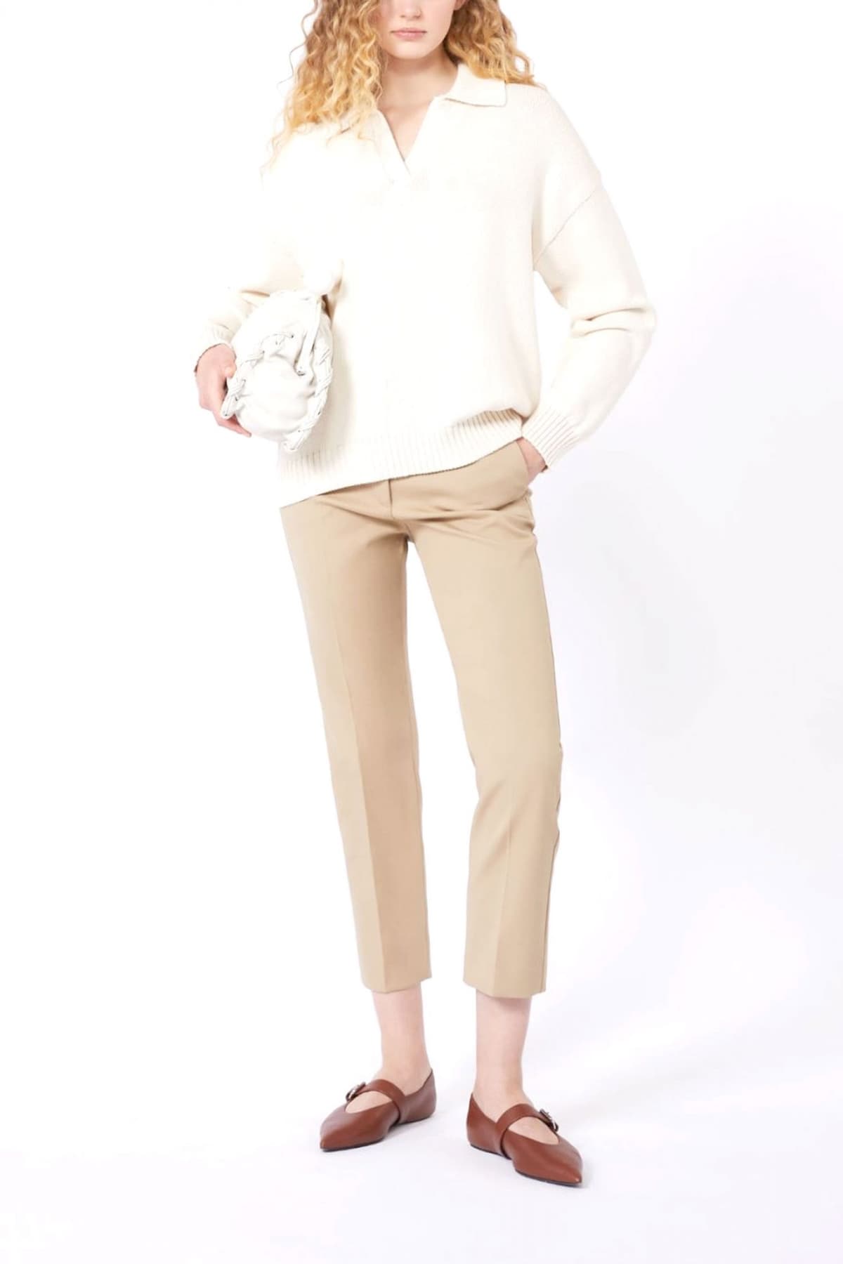 Women's Pants Max Mara Weekend Beige