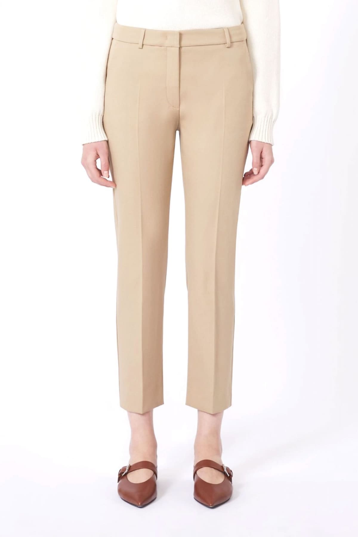 Women's Pants Max Mara Weekend Beige
