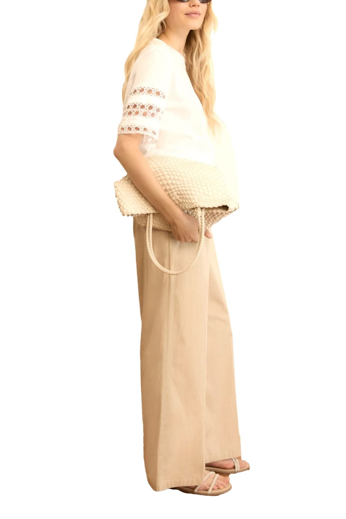 Women's Pants Marella Beige