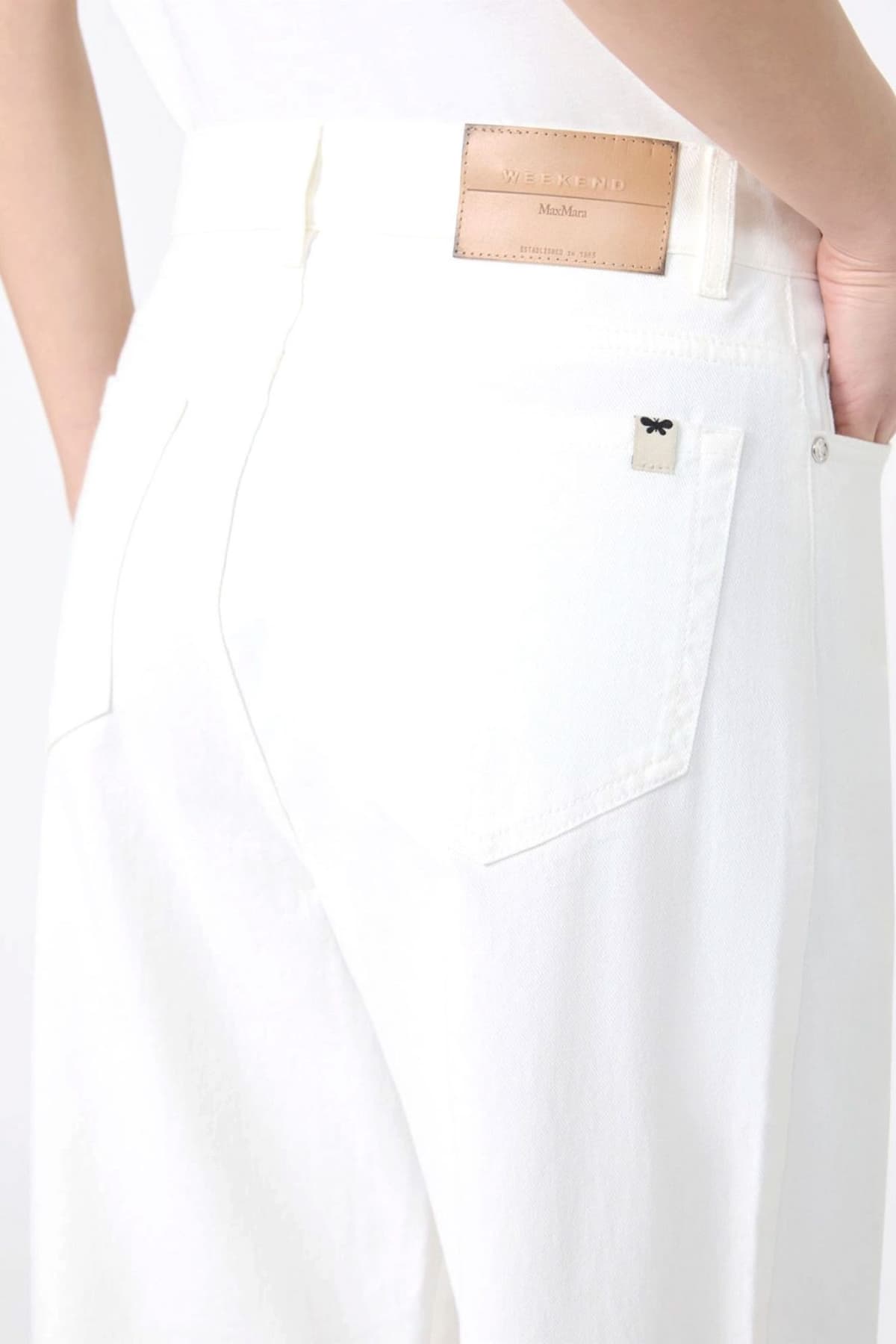 Women's Jeans Max Mara Weekend Ecru