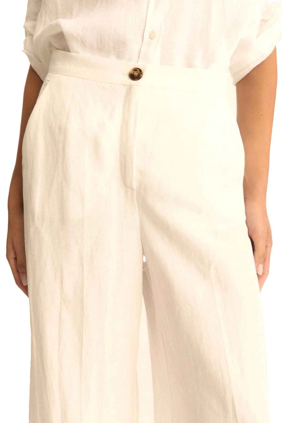 Women's Pants Marella Ecru