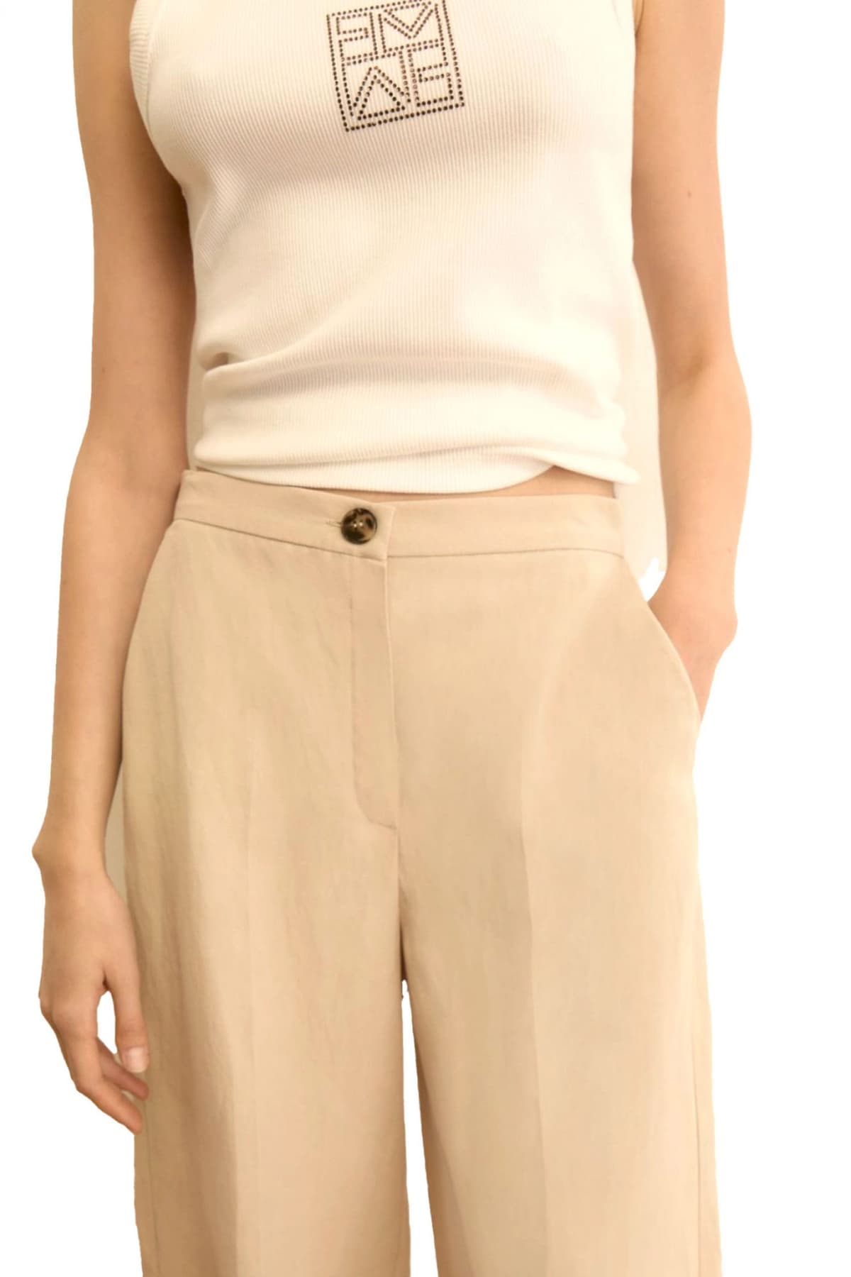 Women's Pants Marella Beige