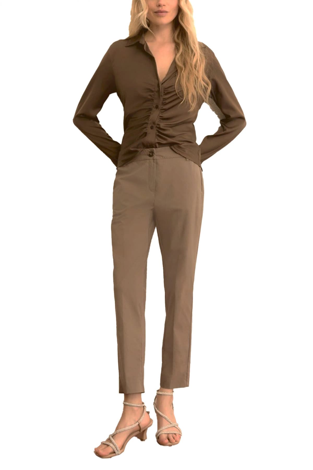 Women's Pants Marella Brown