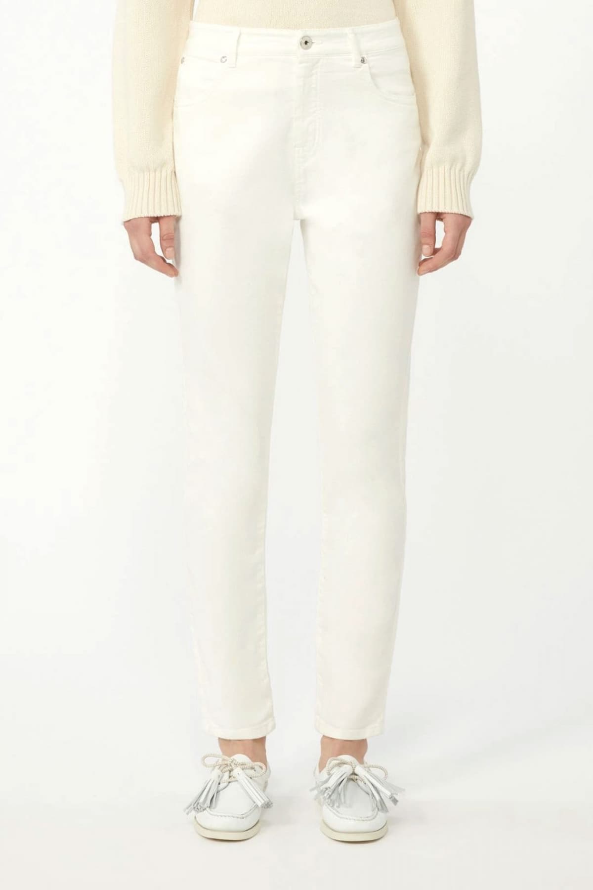 Women's Jeans Max Mara Weekend Ecru