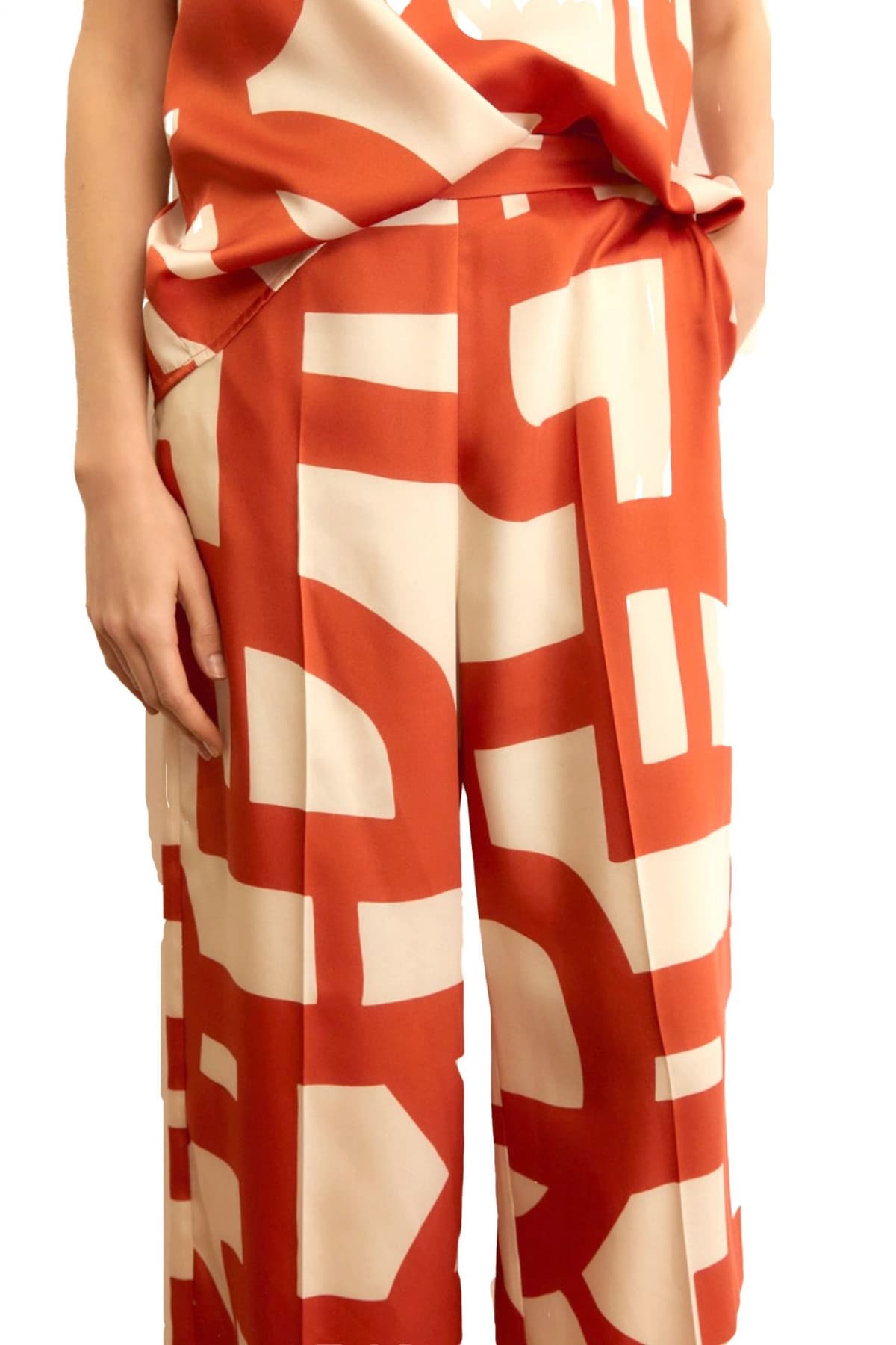 Women's Pants Marella Ecru