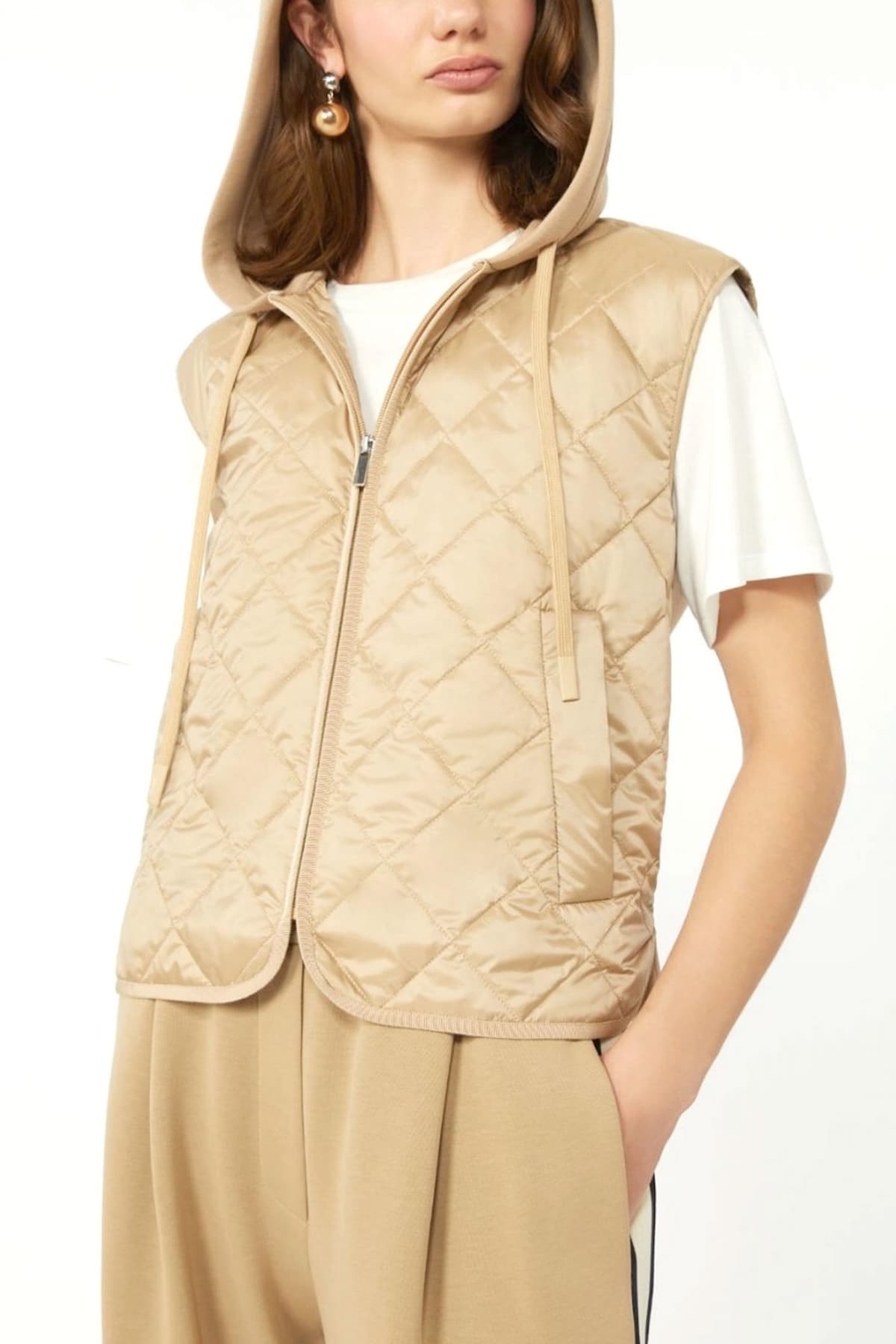 Women's Vests Max Mara Weekend Beige