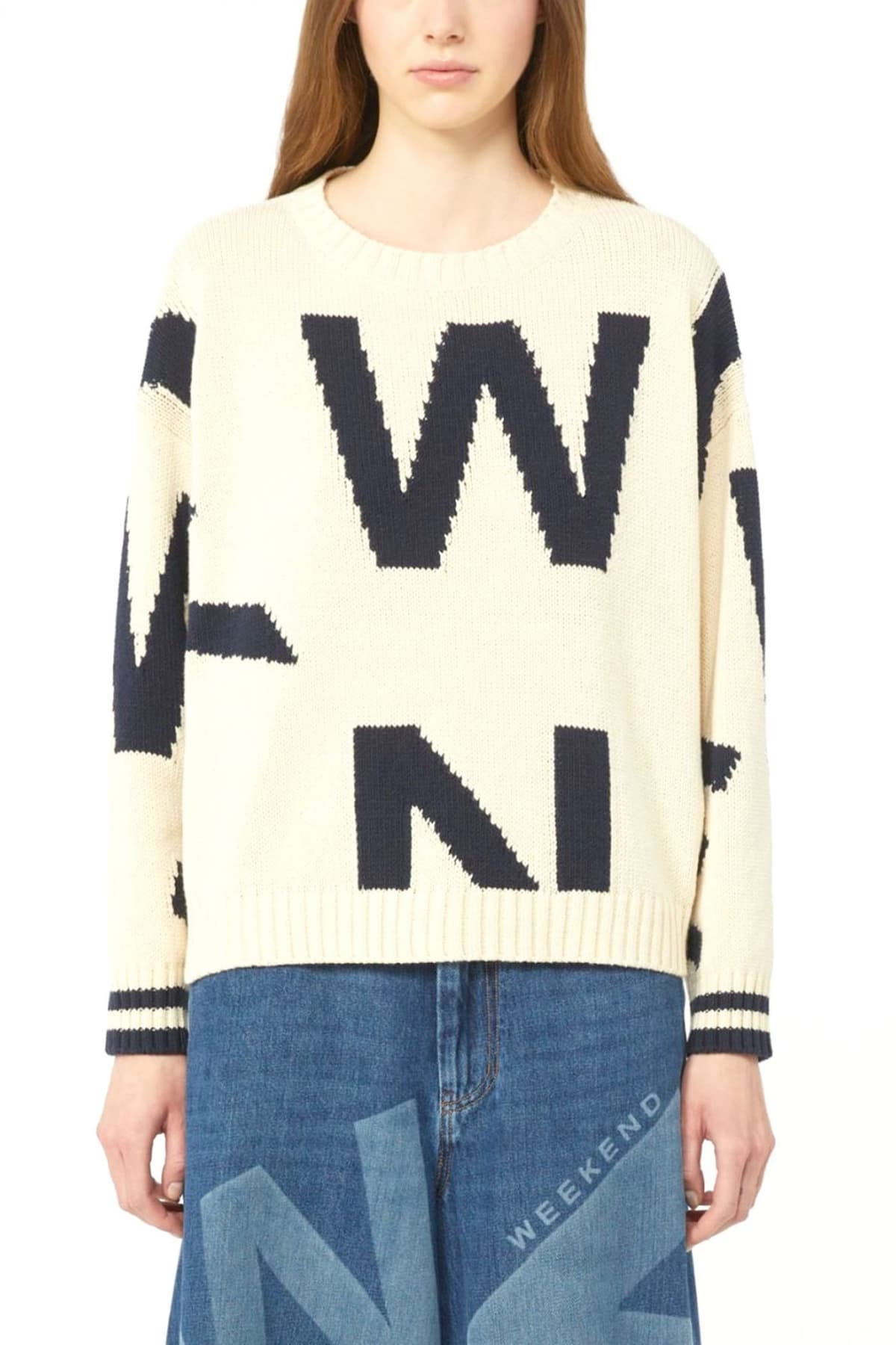 Women's Knitwear Max Mara Weekend Ecru