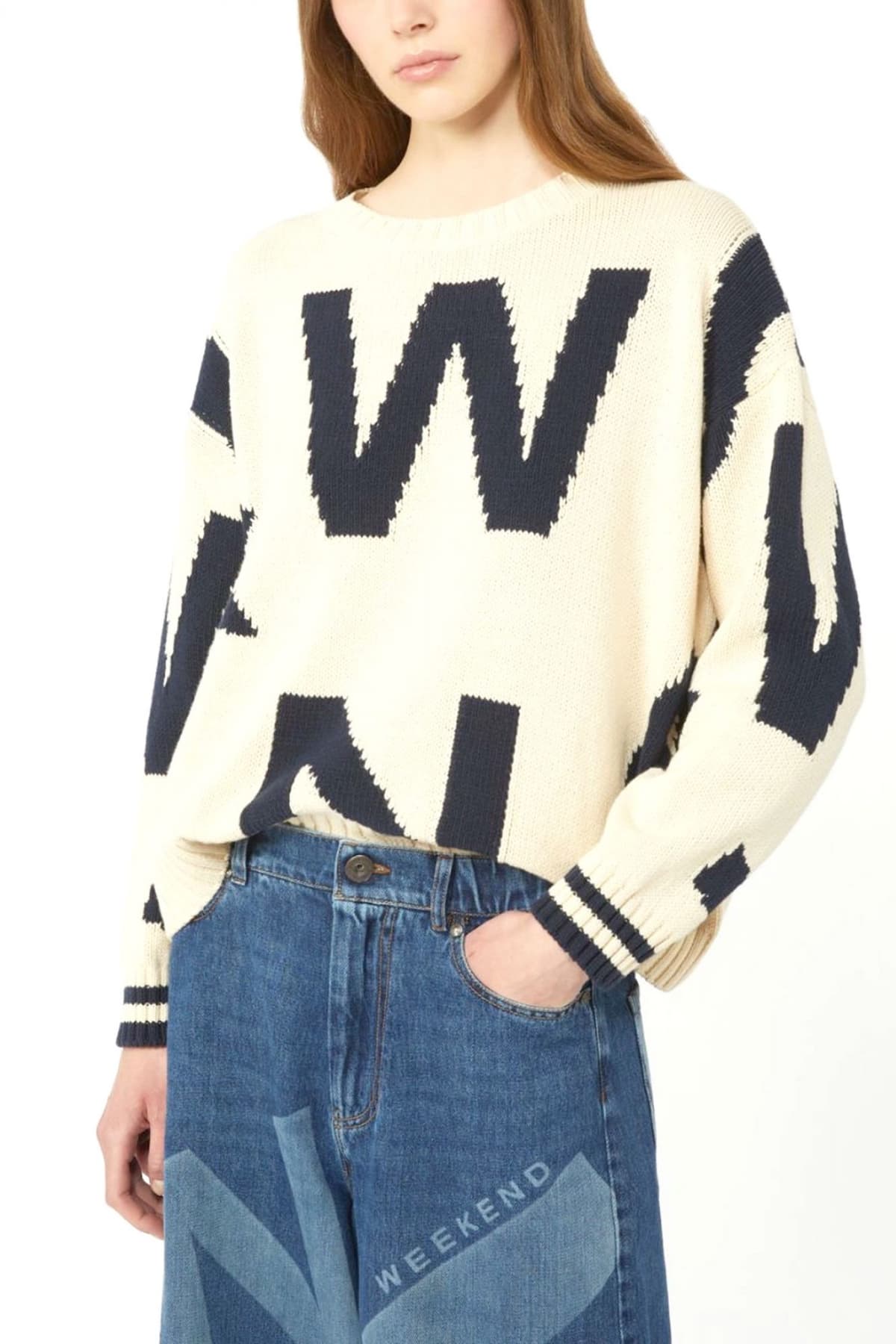 Women's Knitwear Max Mara Weekend Ecru