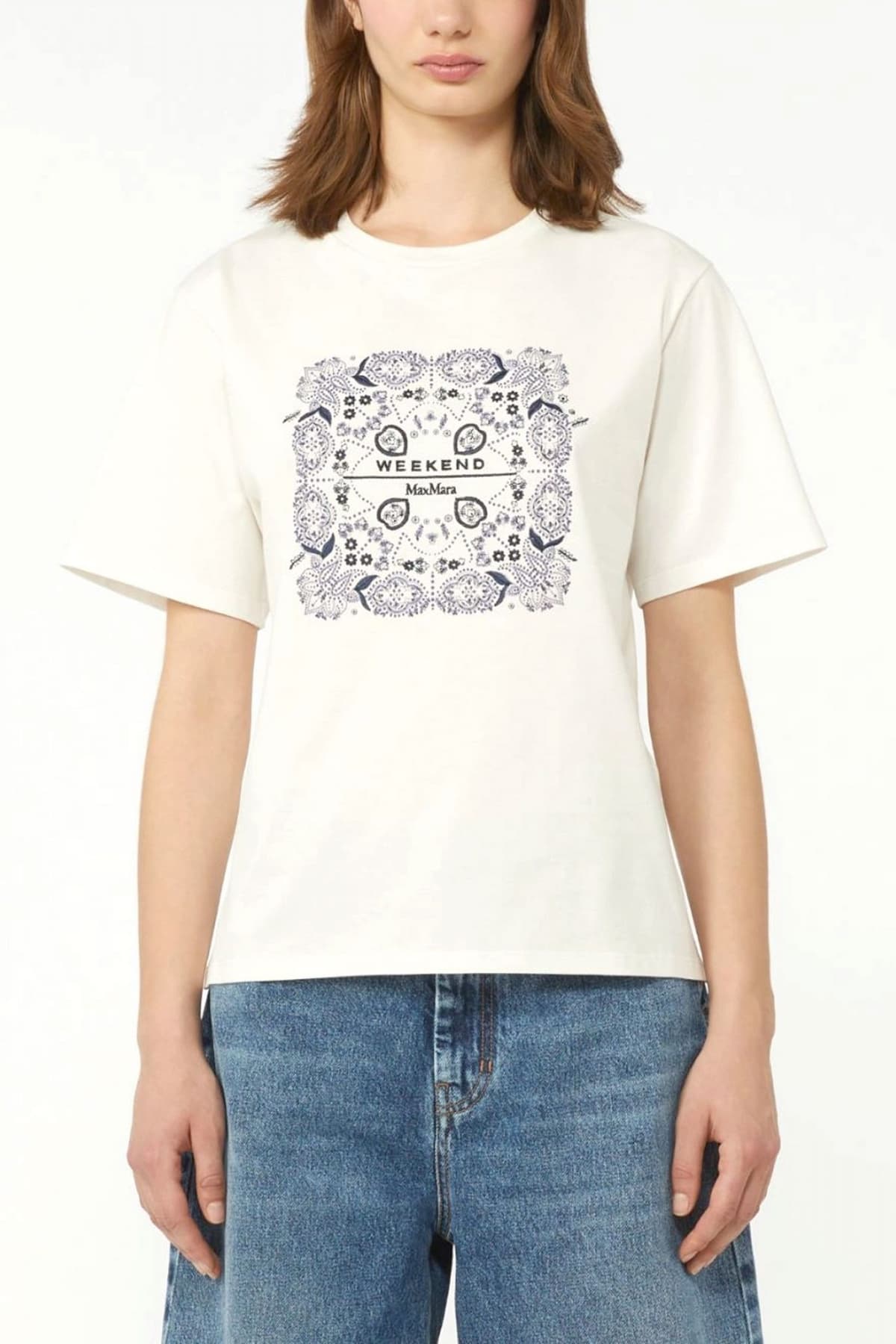 Women's T-Shirts Max Mara Weekend White