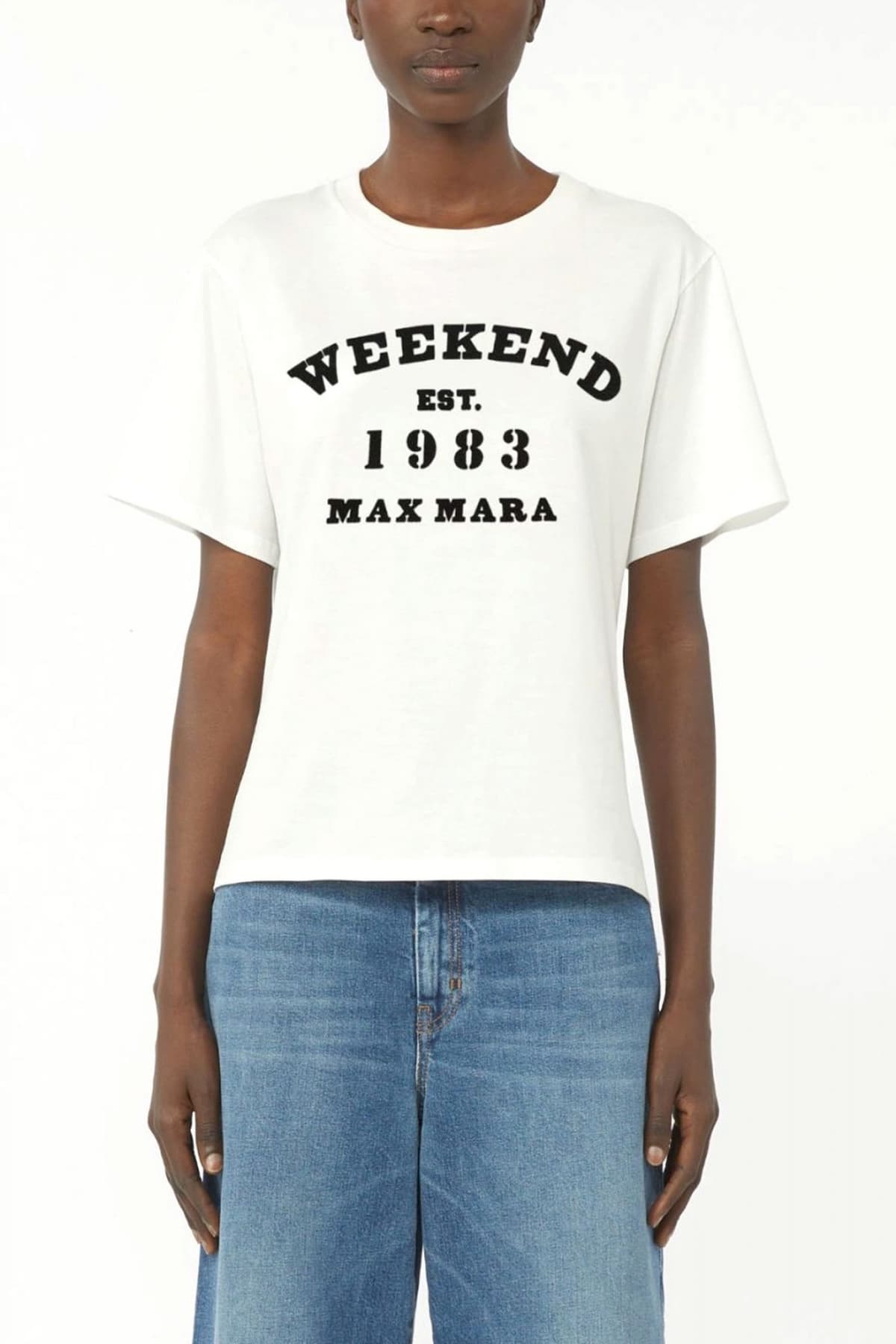 Women's T-Shirts Max Mara Weekend White