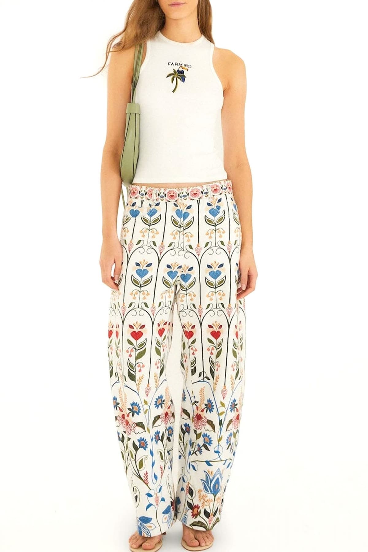 Women's Tops Farm Rio White