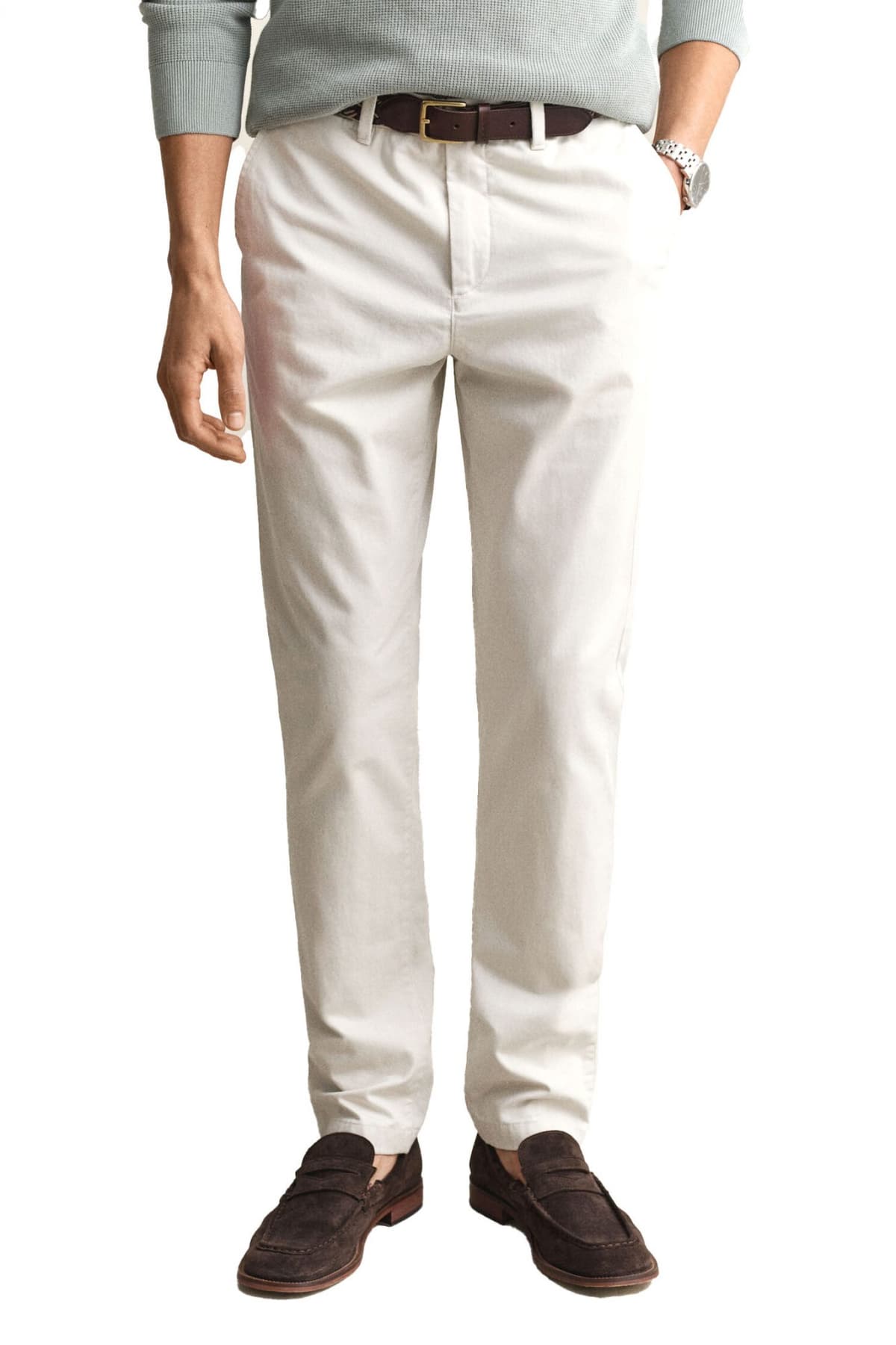 Men's Pants Gant Ecru