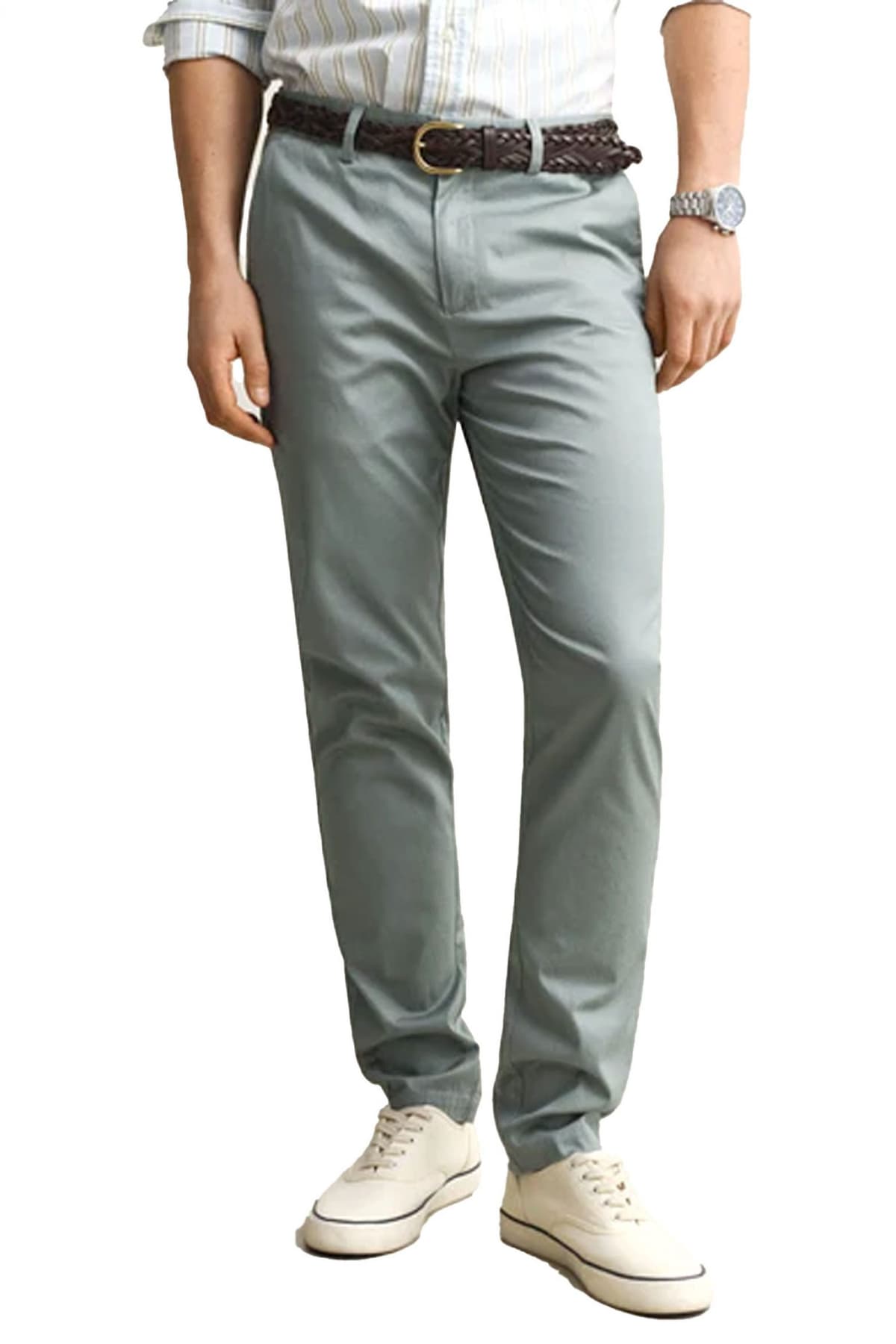 Men's Pants Gant Green