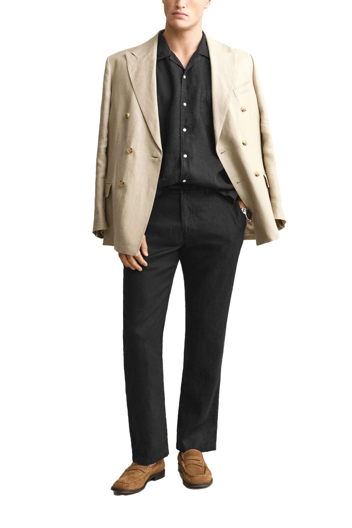 Men's Pants Gant Black