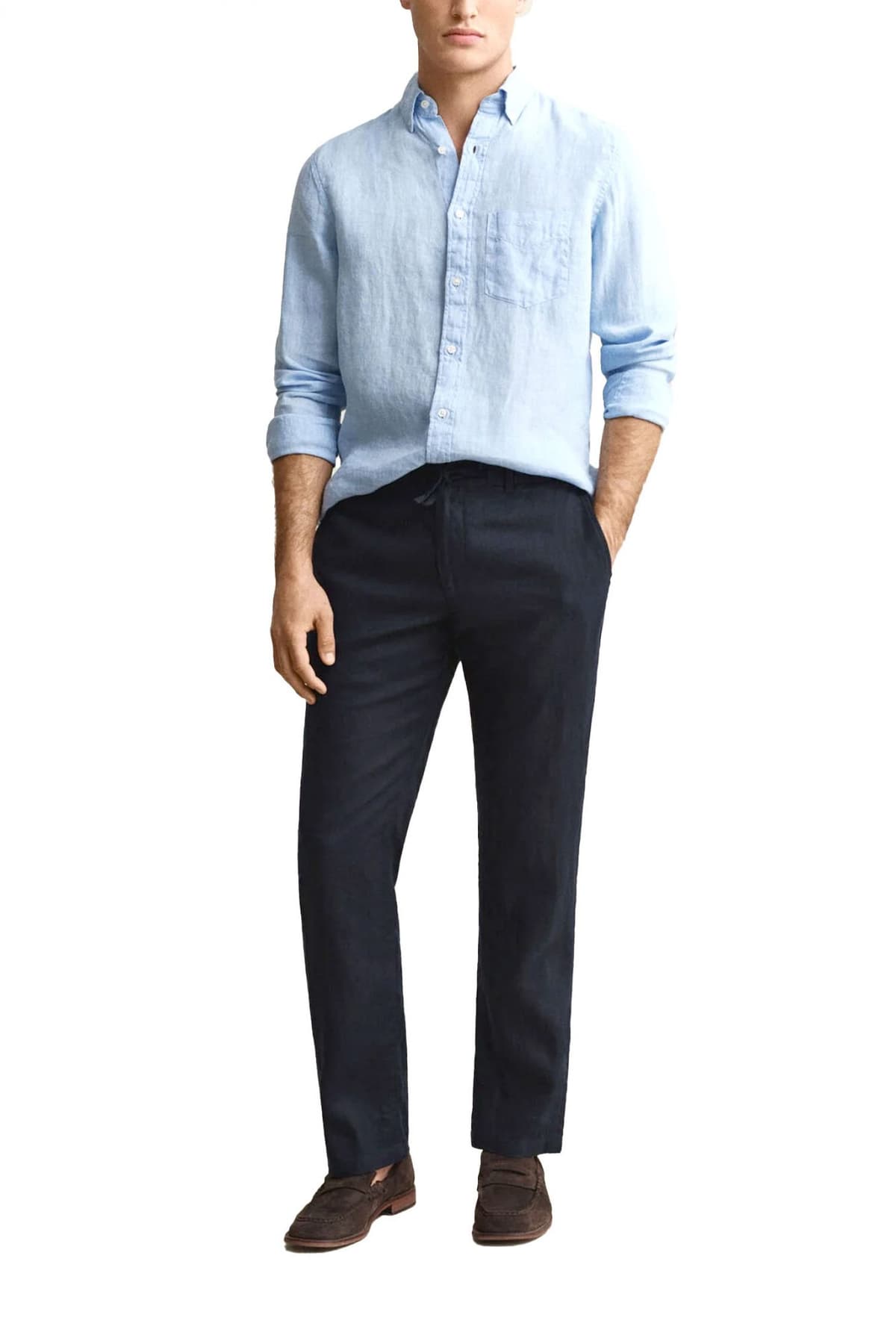 Men's Pants Gant Blue