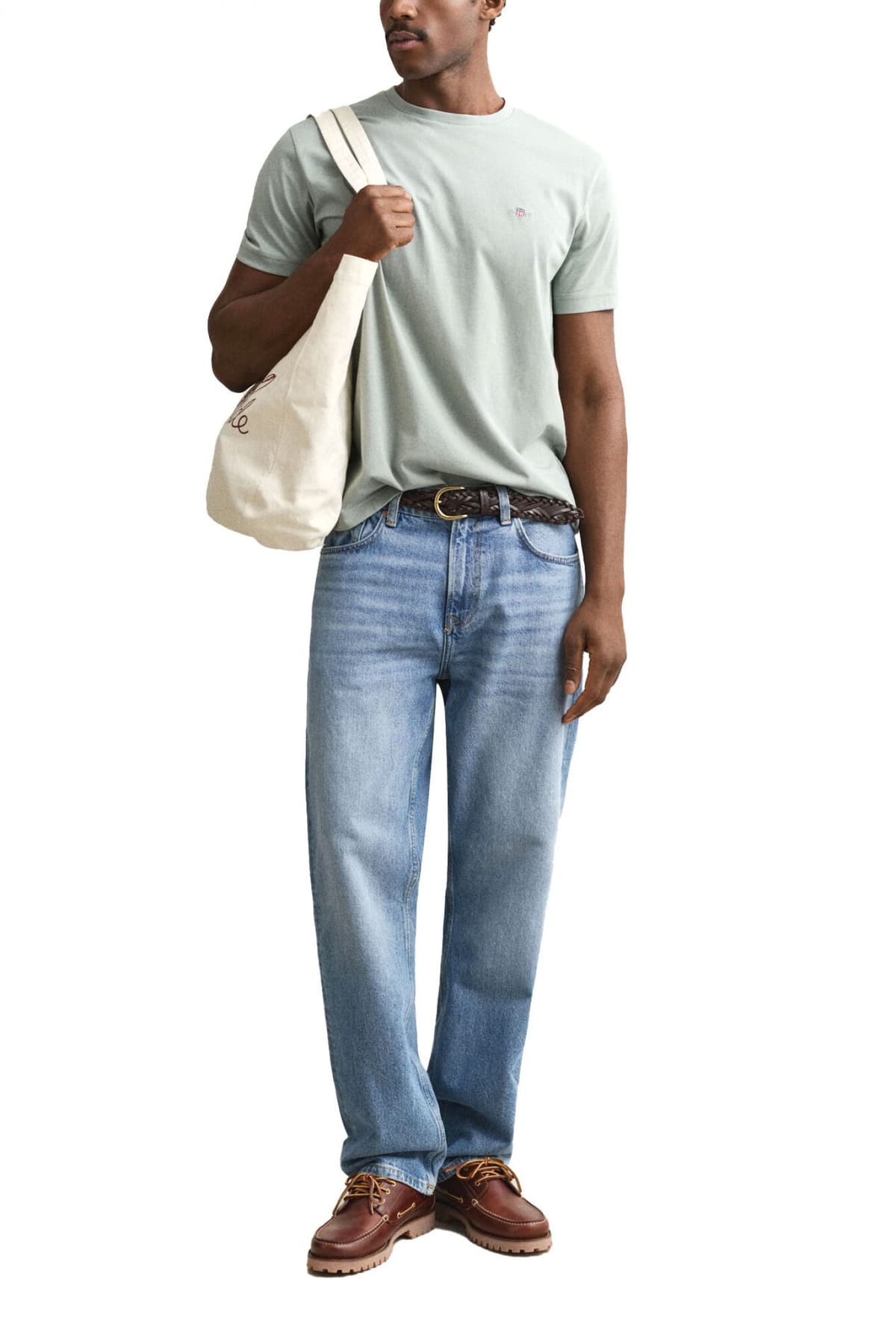 Men's T-Shirts Gant Green